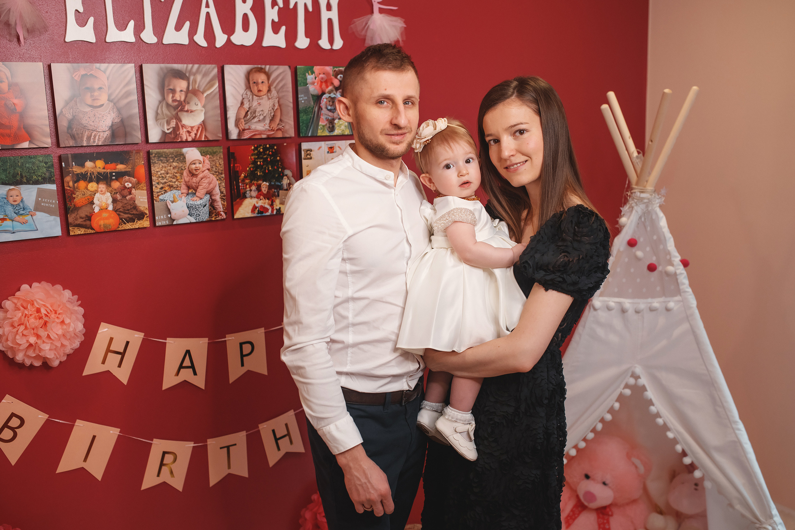 01.17.2021 First birthday. Wedding family event photographer in Chicago Nick Yushevich