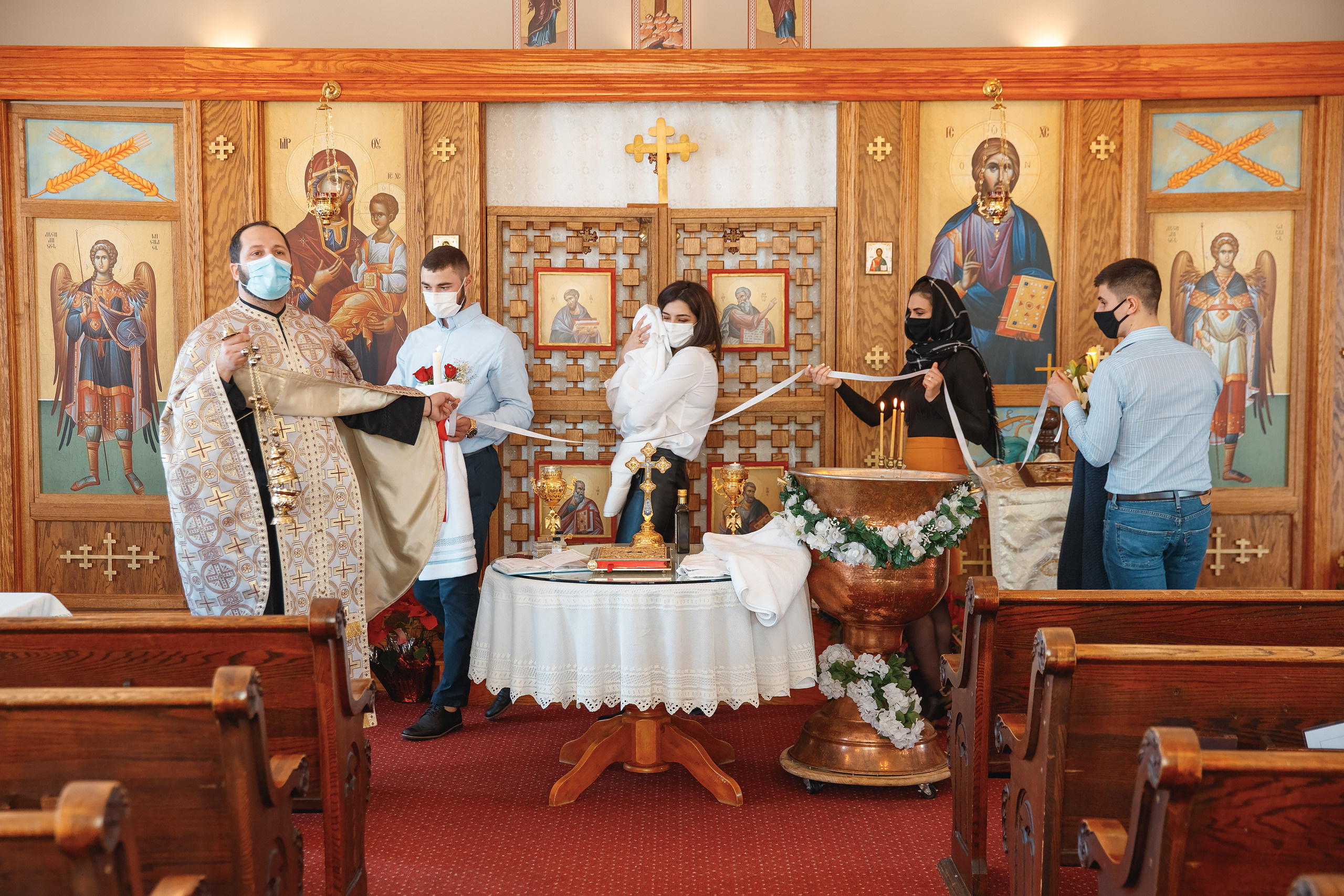 02.27.2021 Christening. Wedding family event photographer in Chicago Nick Yushevich