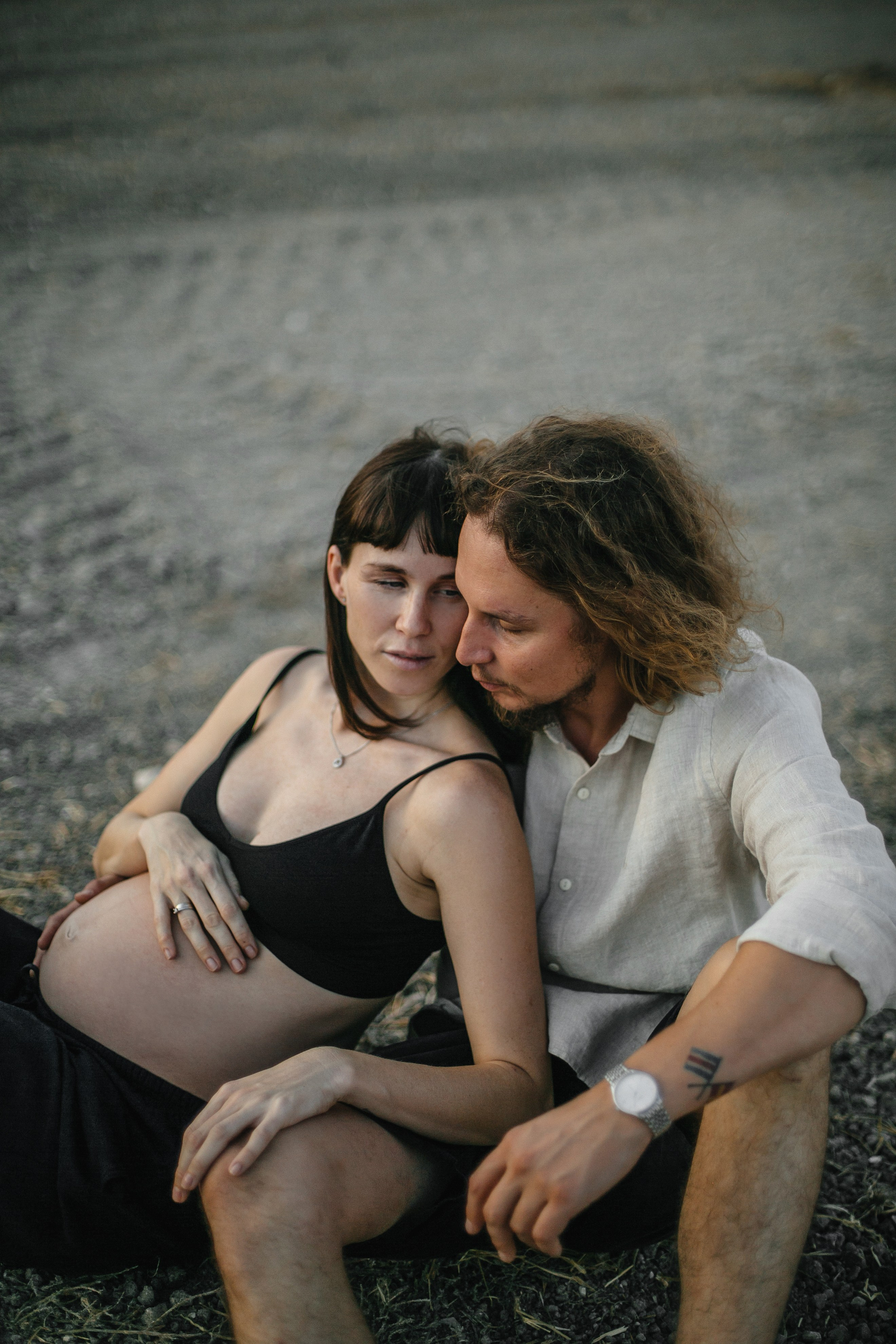 Kiryat Tivon field. Family photographer in Israel