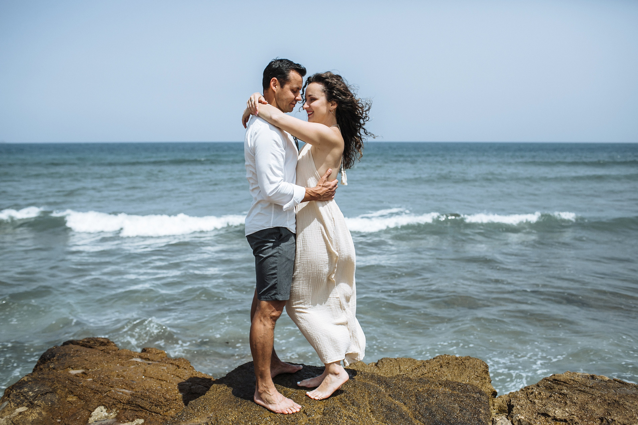 Morning in Bat Galim. Family photographer in Israel