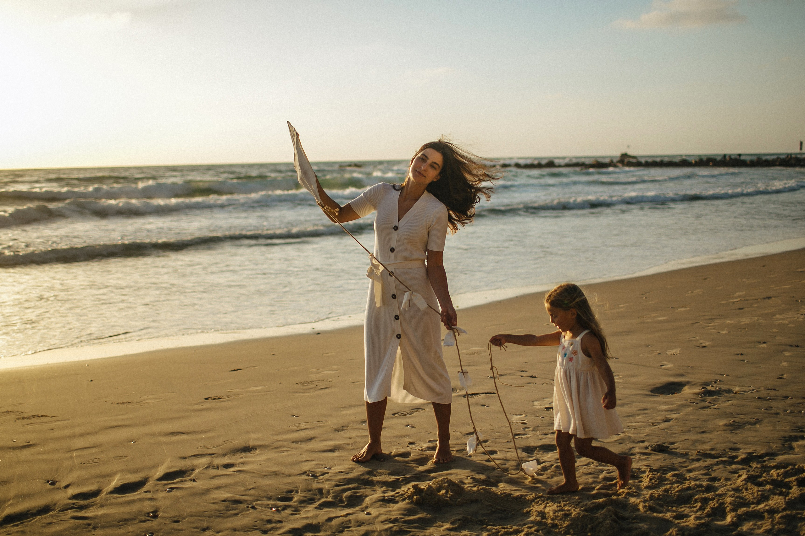Bat Yam beach. Family photographer in Israel