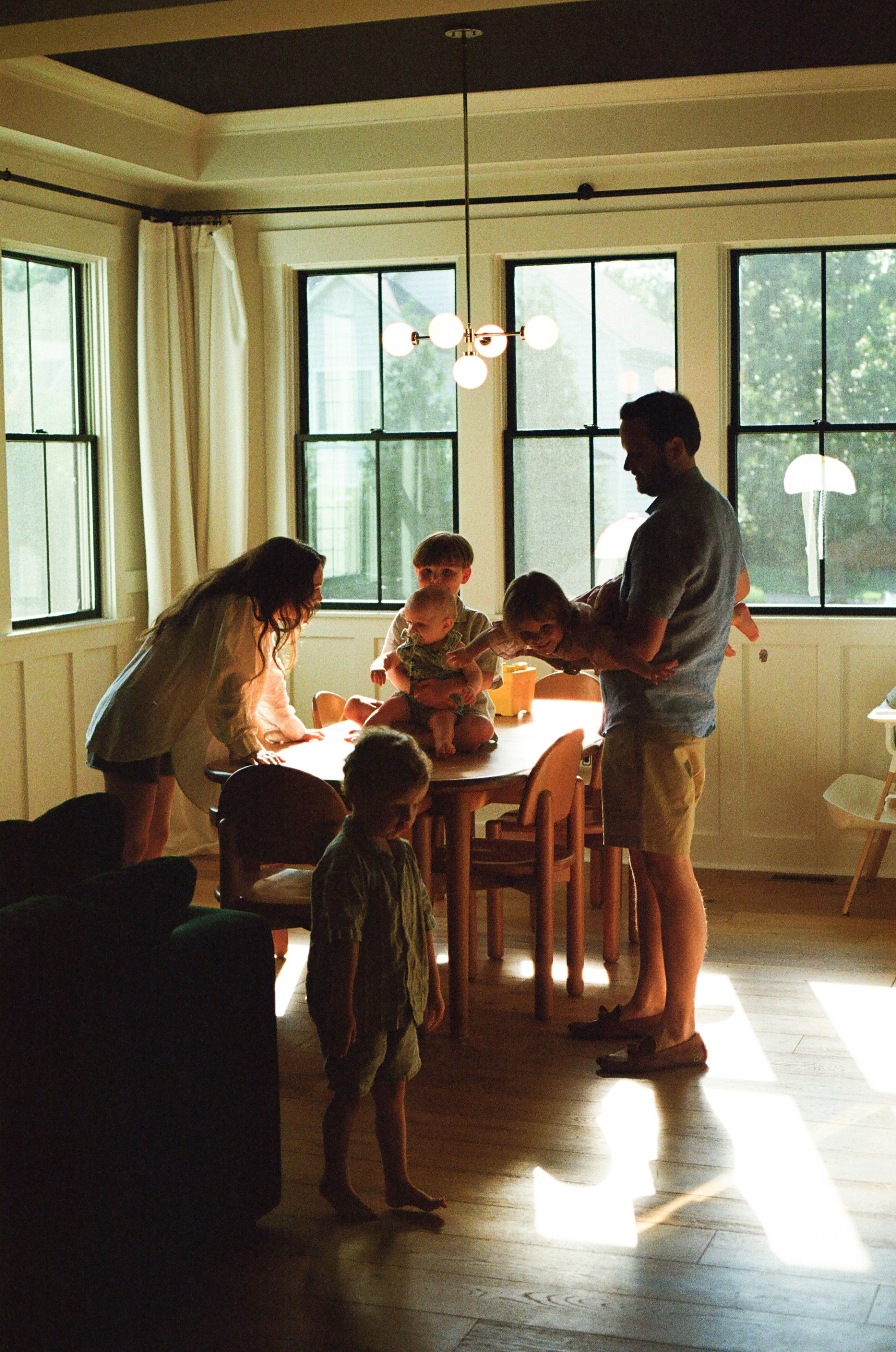 Documentary film family photography in Moseley, VA