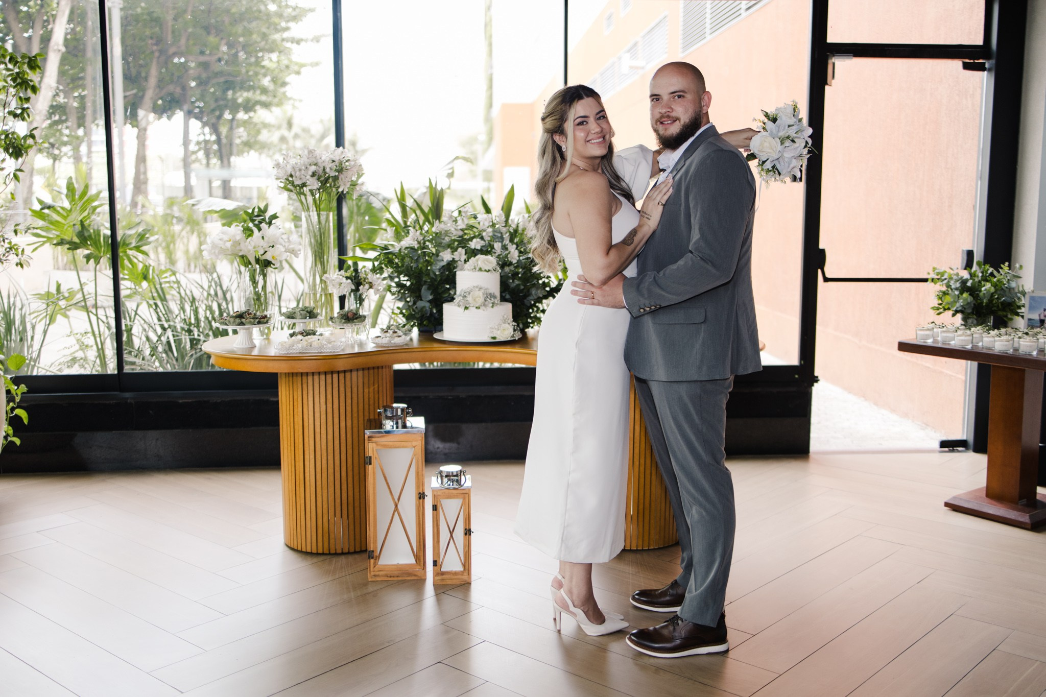 Civil e Recepção Mairine & Lucas. Gauss Fotografia — Fotografia de Casamento