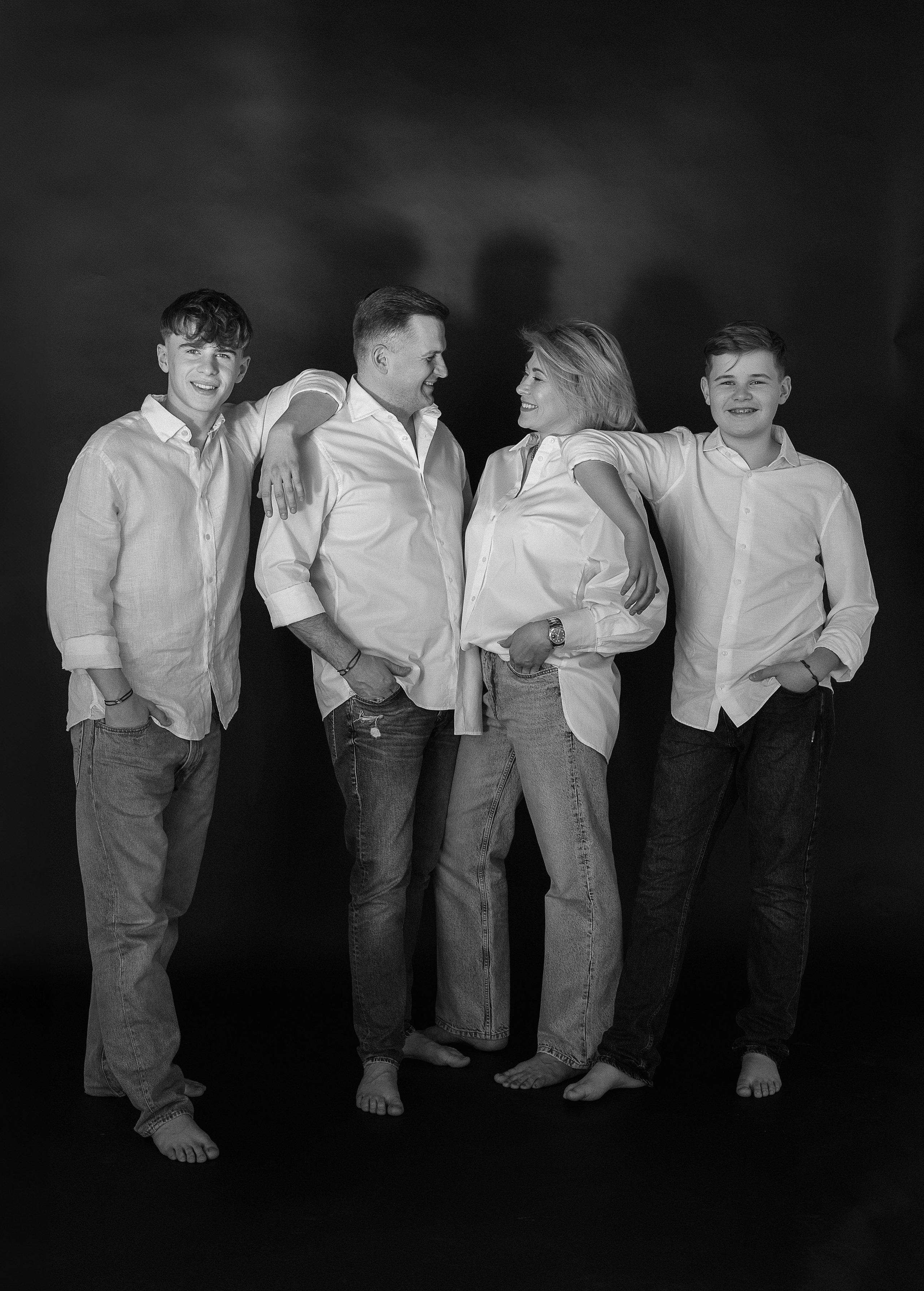 Studio shoot. Family, conceptual women portrait photograher in Geneva, Switzerland