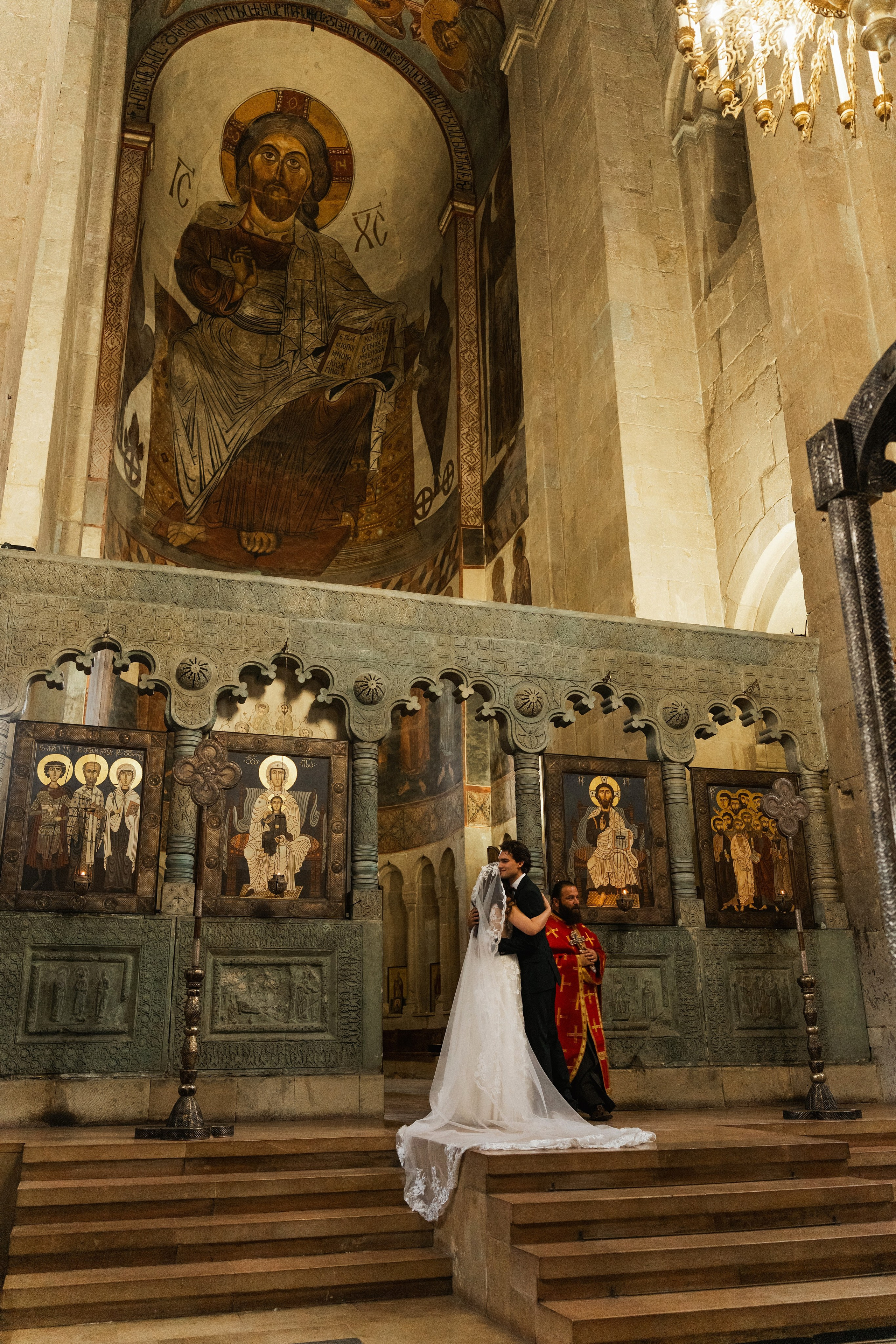 Church wedding in Mtskheta. Wedding Photographers and Film Maker in Georgia, Armenia Maks Kovalenko and Lara Tatosyan