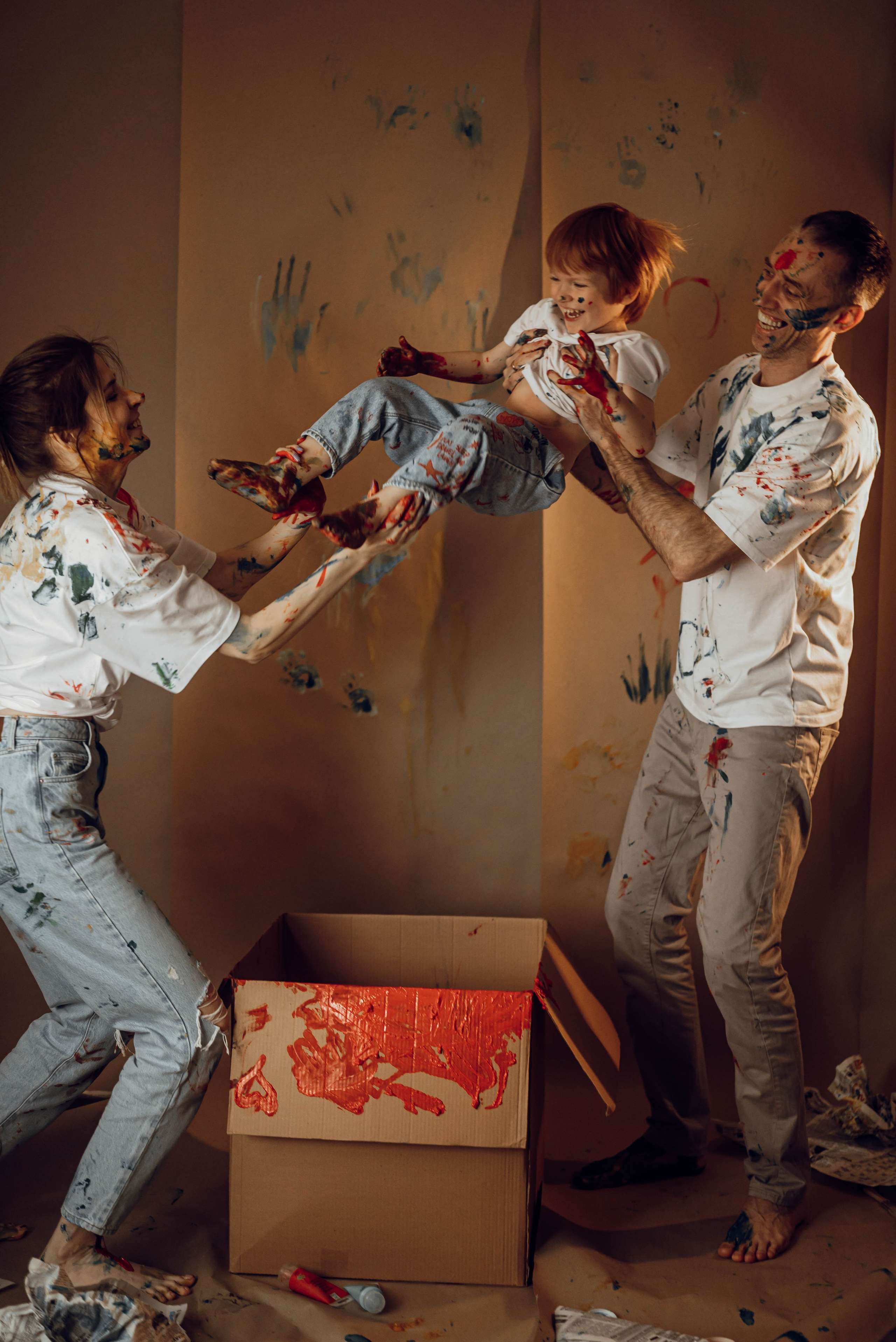 Полина, Вова и Назар. Фотограф Ирина Новикова