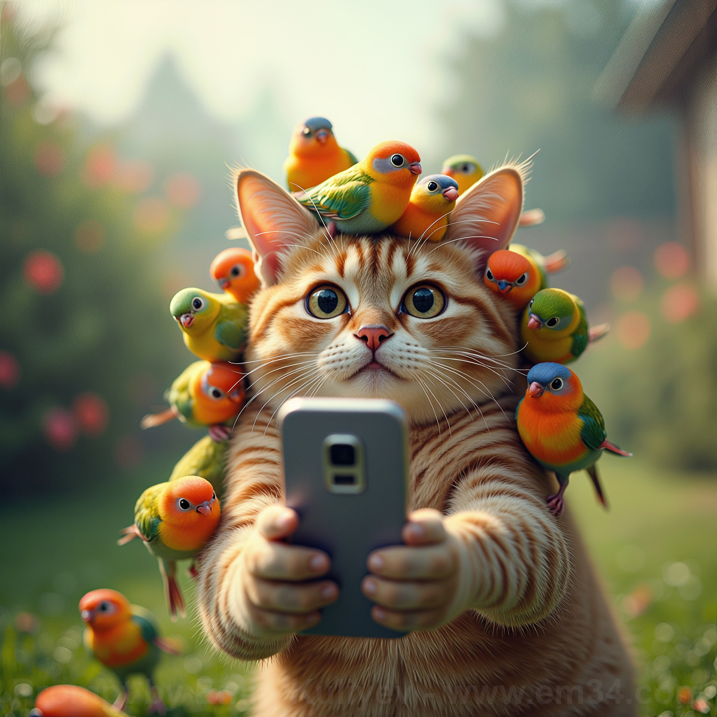 Created cats using artificial intelligence (ComfyUI). Emin Kuliyev — Award-Winning Wedding Photojournalist NYC & USA | Best Wedding Photographer Known for Candid, Timeless Moments