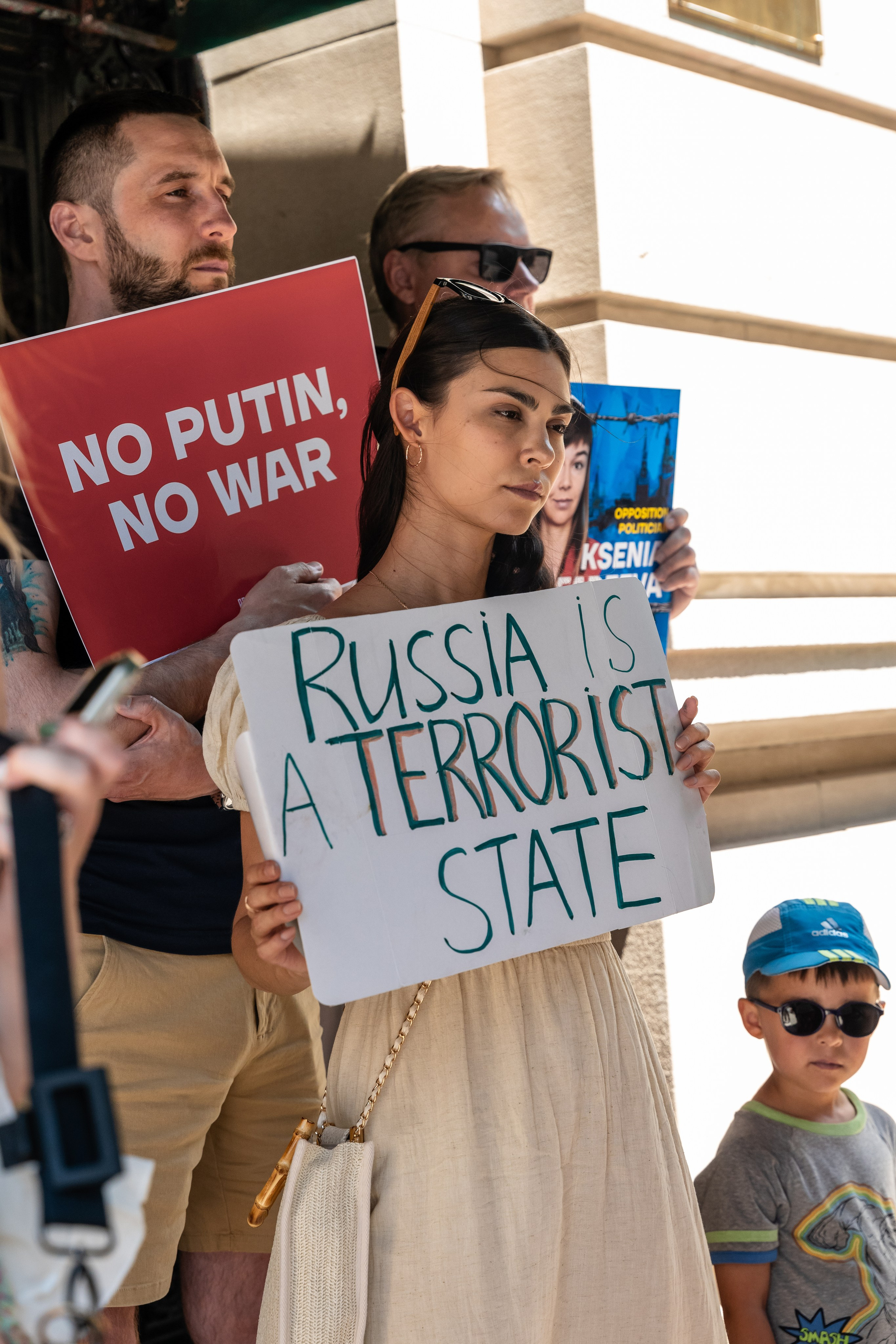 Rallies of team Navalny NY. Photographer New York / Los Angeles