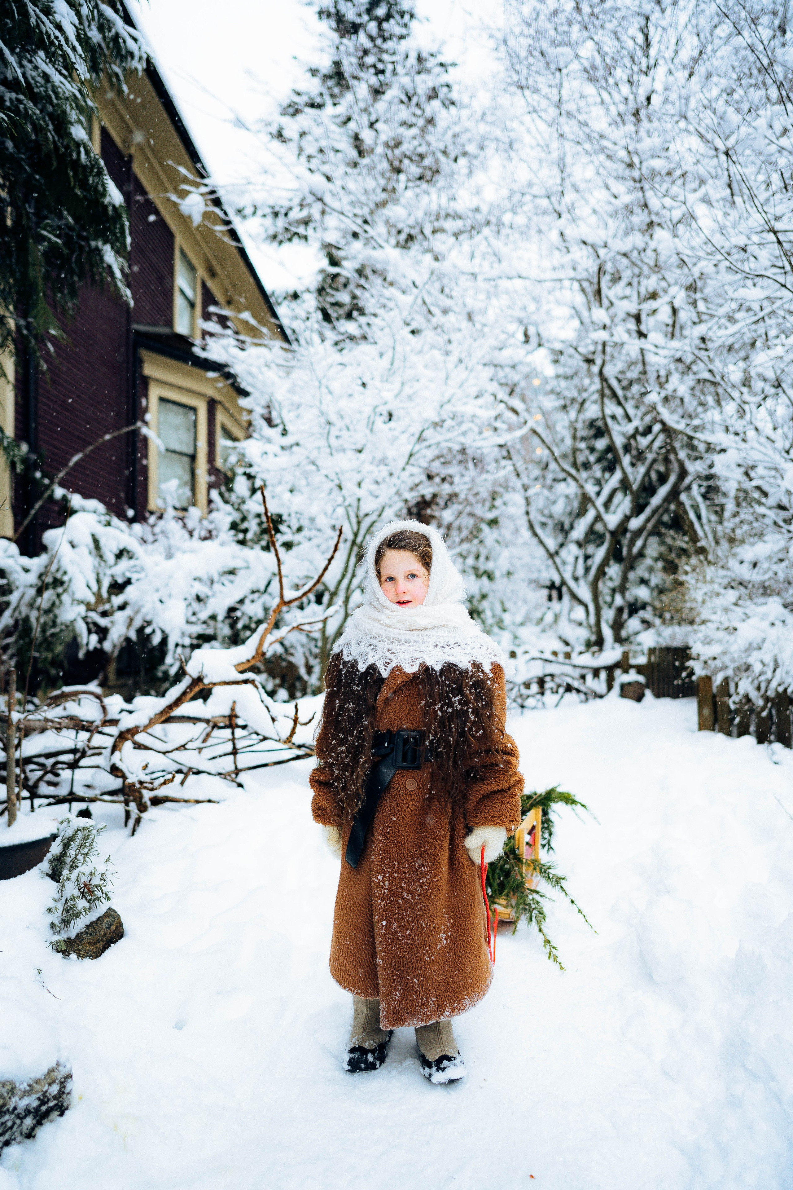 Snow in Vancouver. Main
