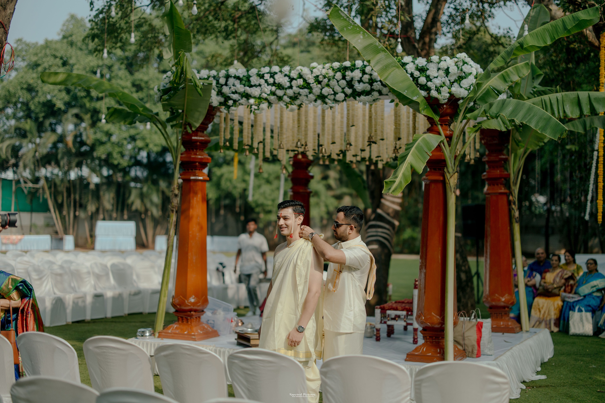 “Just Outside That Class…” | Vedanti & Omkar