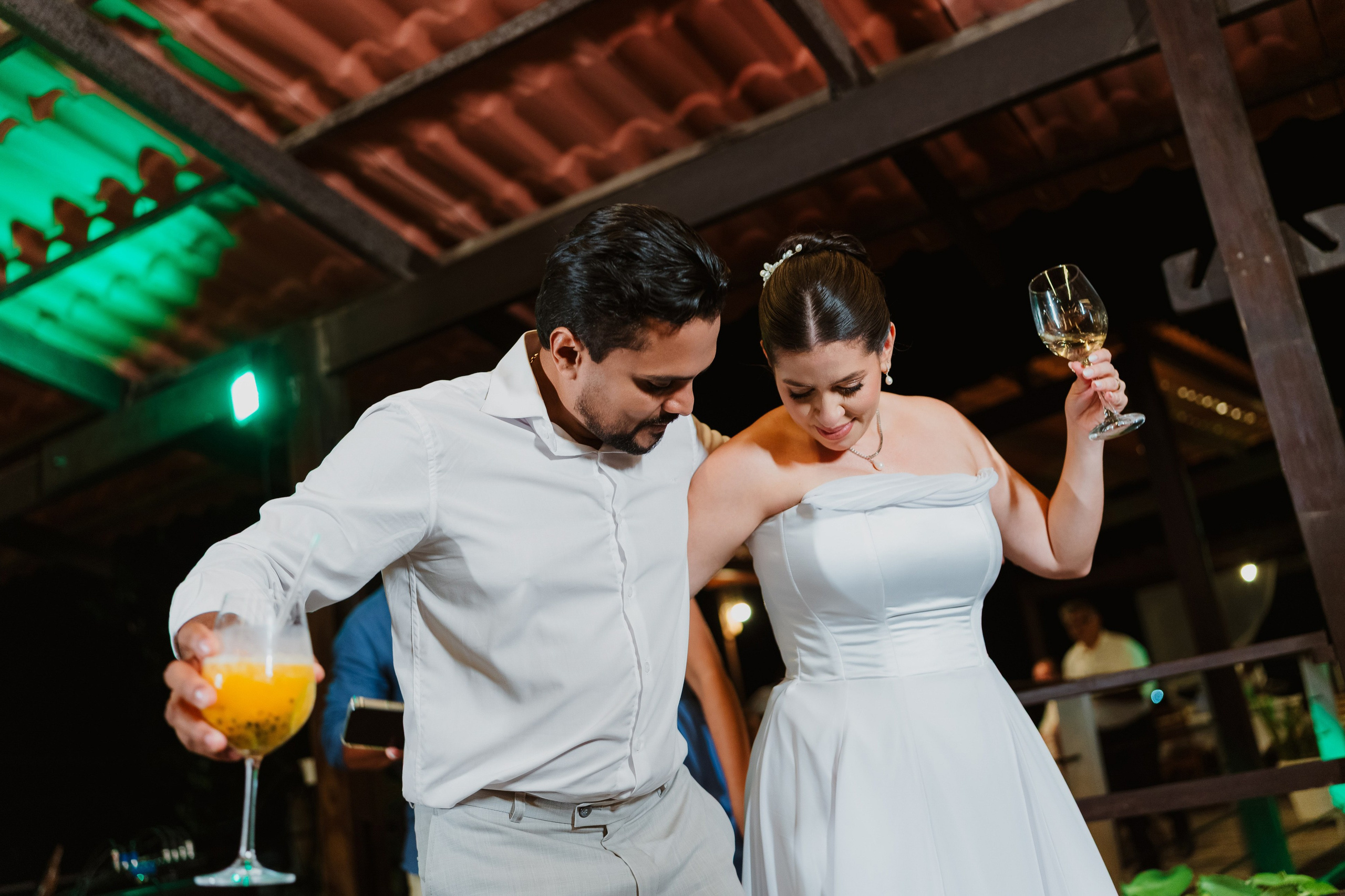 Thuany e Evandro. Rodrigo Mariano