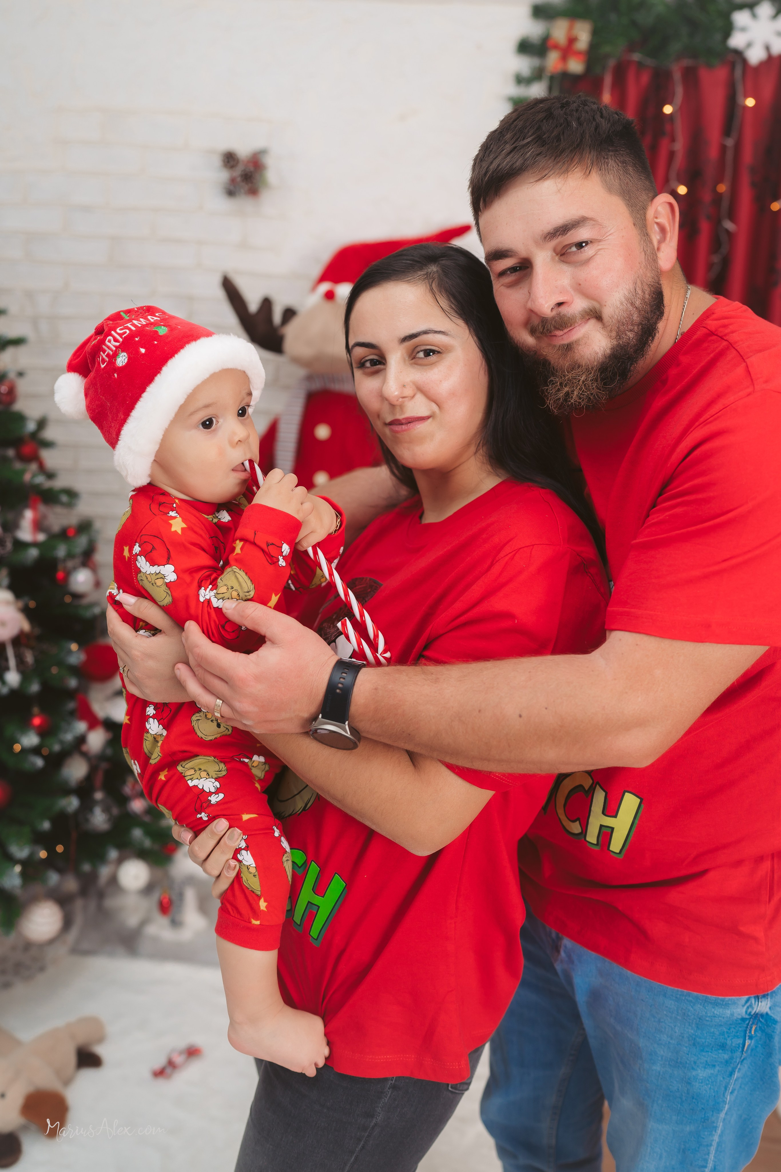 Familia Hacman - Un Crăciun de poveste. Marius Alex fotograf de eveniment si portret din Suceava