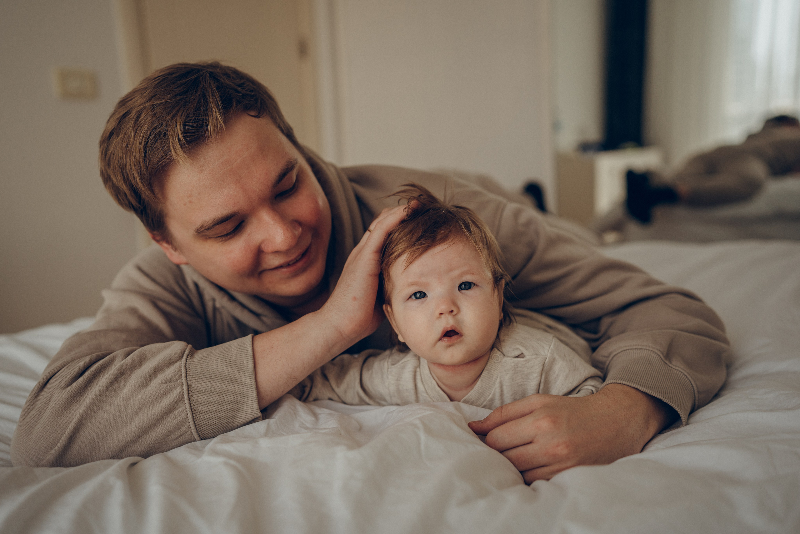 Семейная с младенцем. Фотограф Москва Ларина Юлия