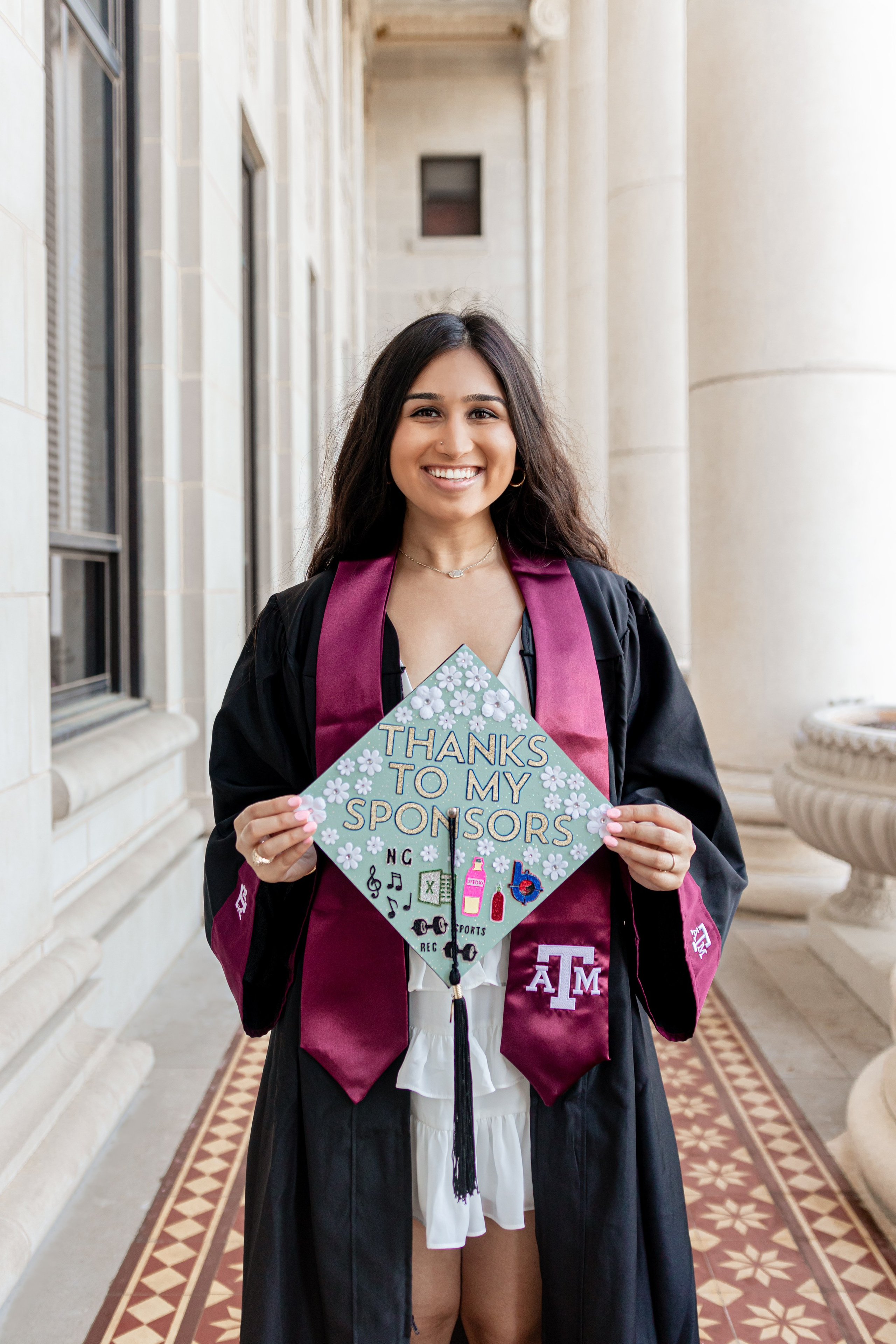 Arshia’s graduation photoshoot at Texas A&M University