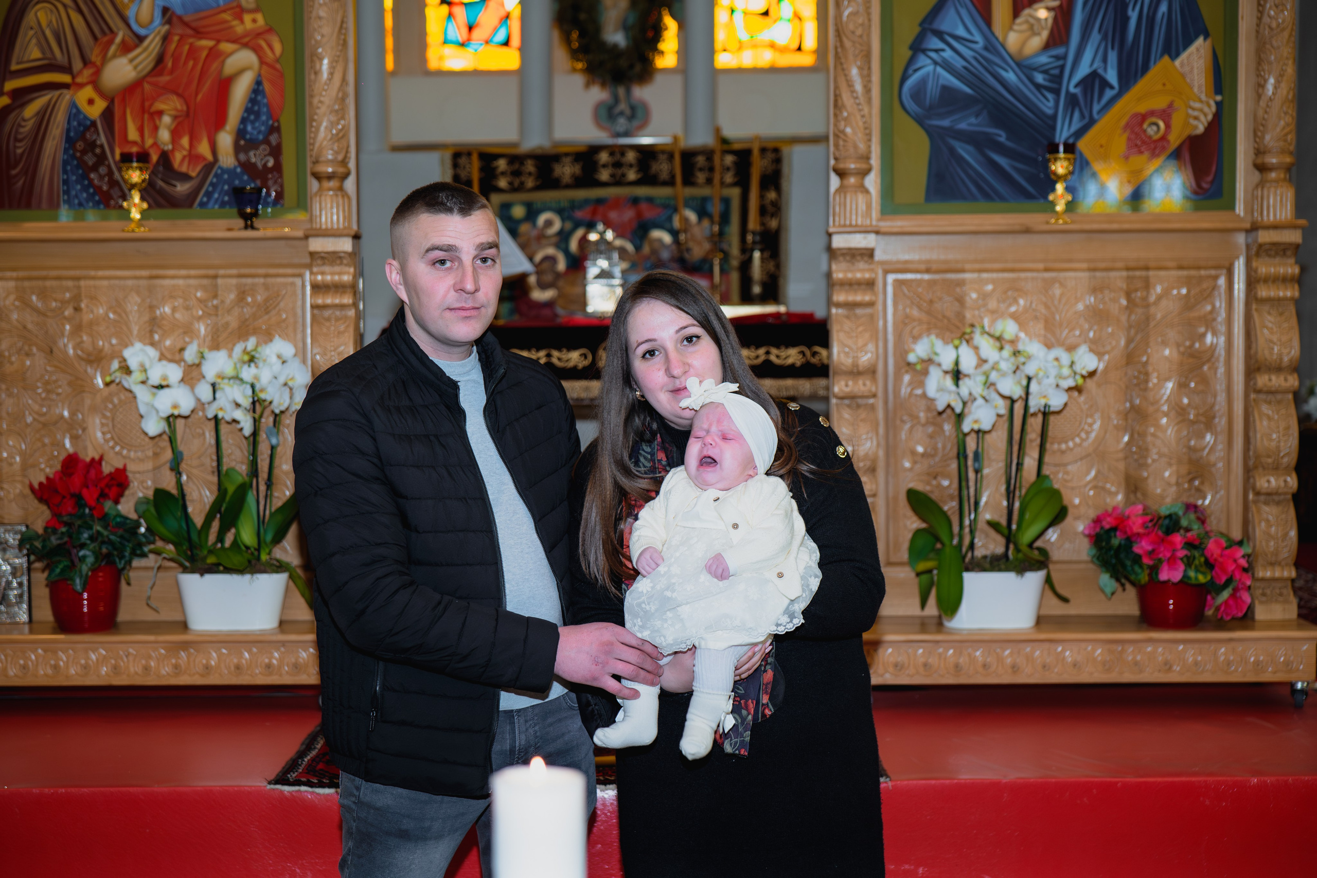 Botezul micii printese. Fotograful și Cameramanul familiei dvs în Franța Paul Photographer