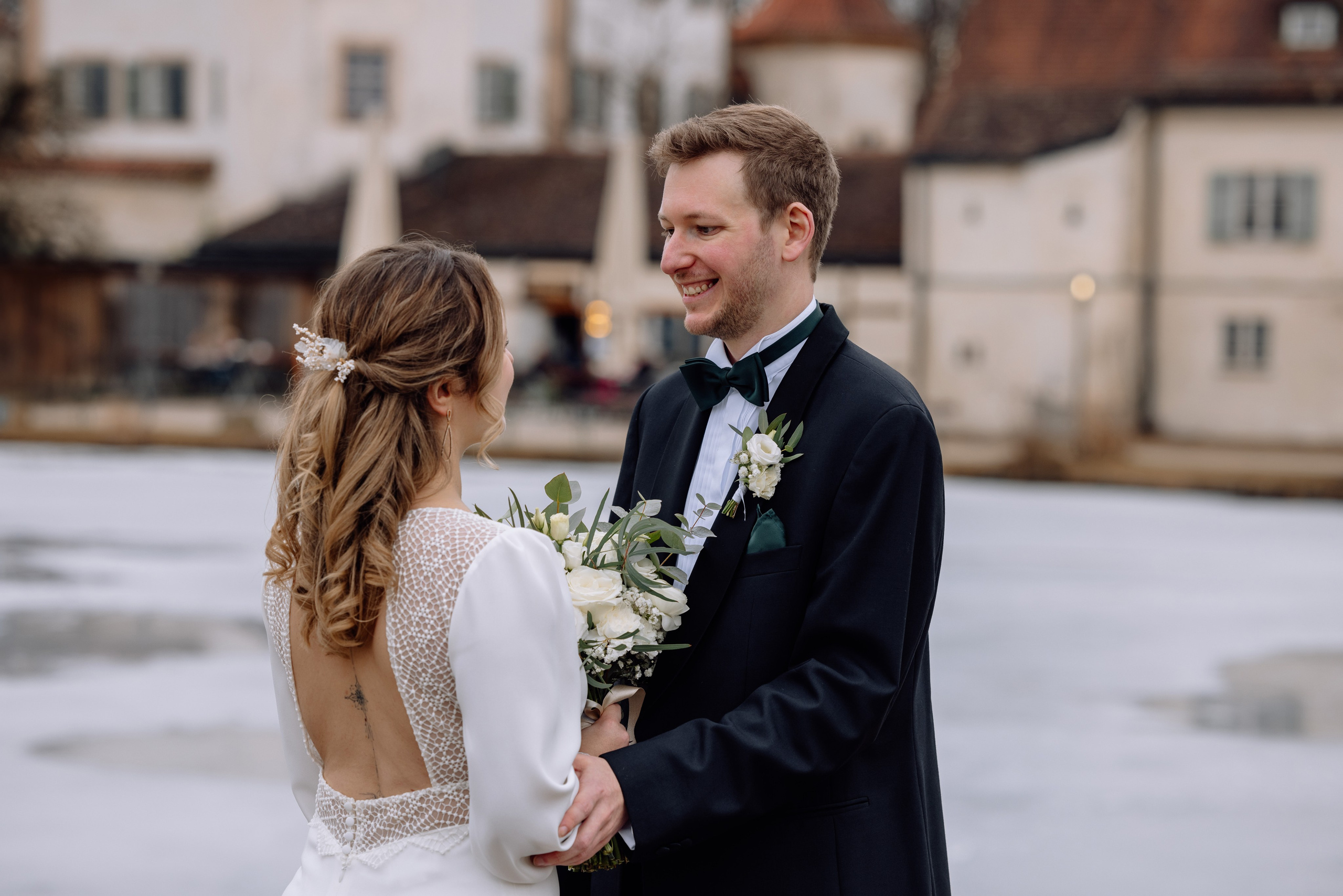 Tabea und Rene: Schloss Blutenburg. Hochzeitsfotograf München Taufe Familienfotograf Tanja Mauke