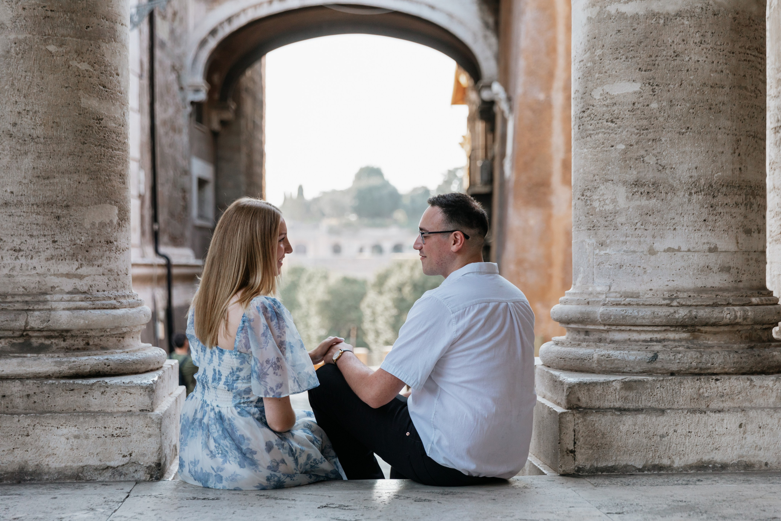 Leanne and Matt. Photographer in Rome