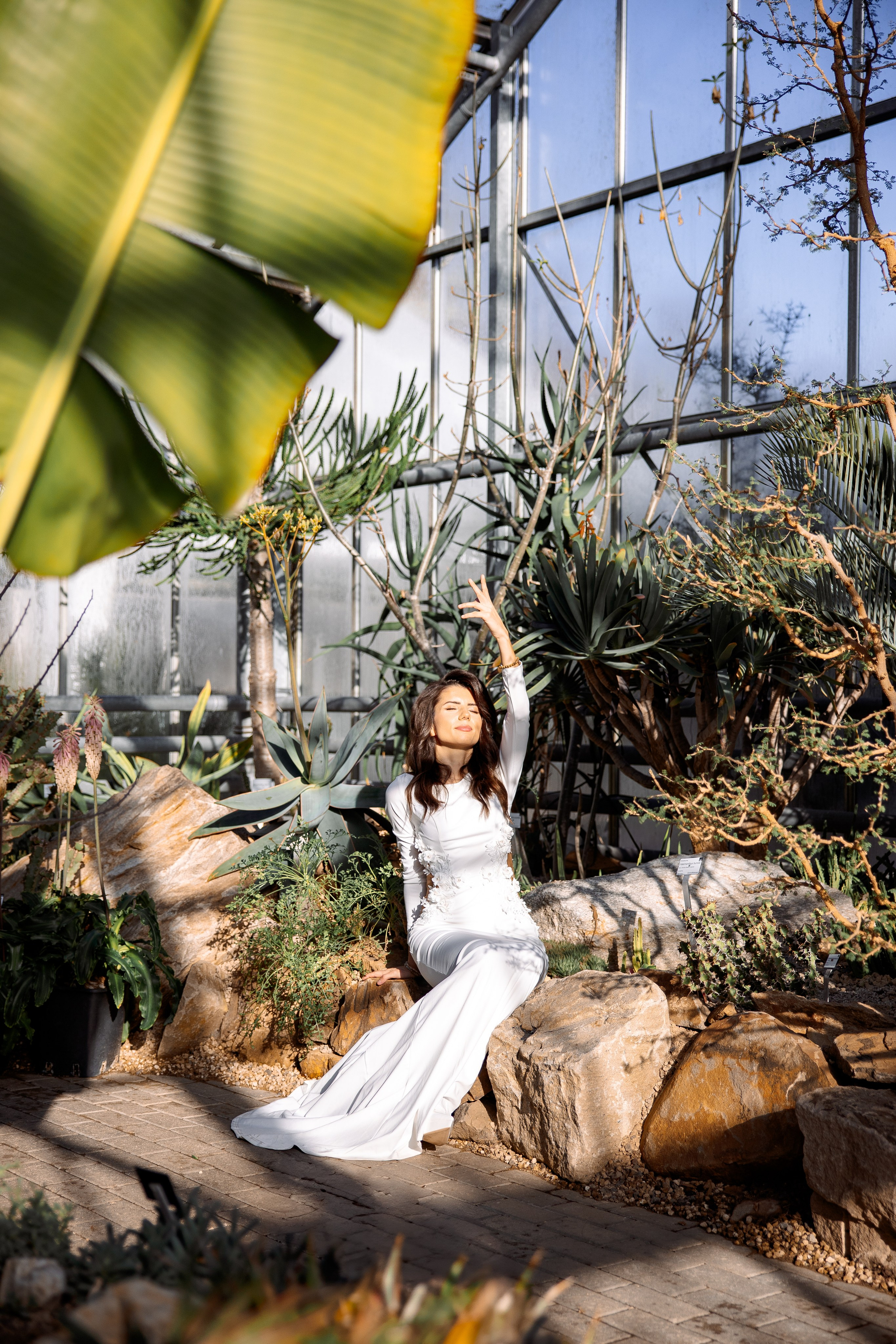 Rüya I Botanischer Garten. Hochzeitsfotografin Bochum | Halyna Reiche Fotografie NRW