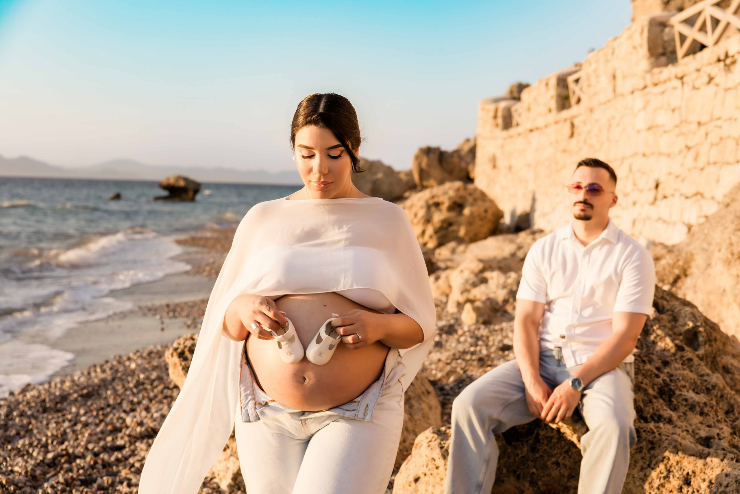 Baby girl on the way!. Photography in Rhodes