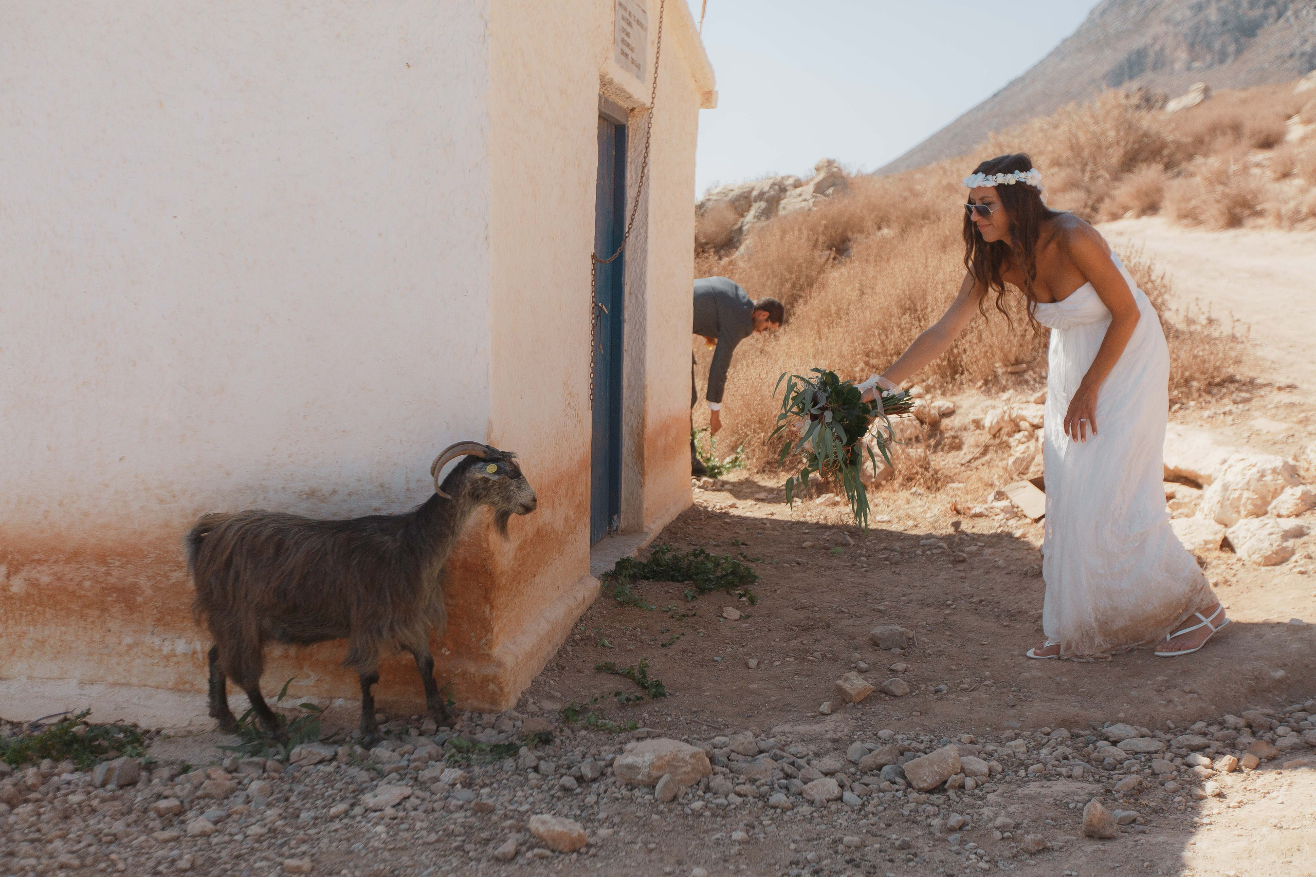 Marino & Steffi, Crete. Denny Savon — Photographer in Santorini | Weddings, Love Stories & Flying Dress