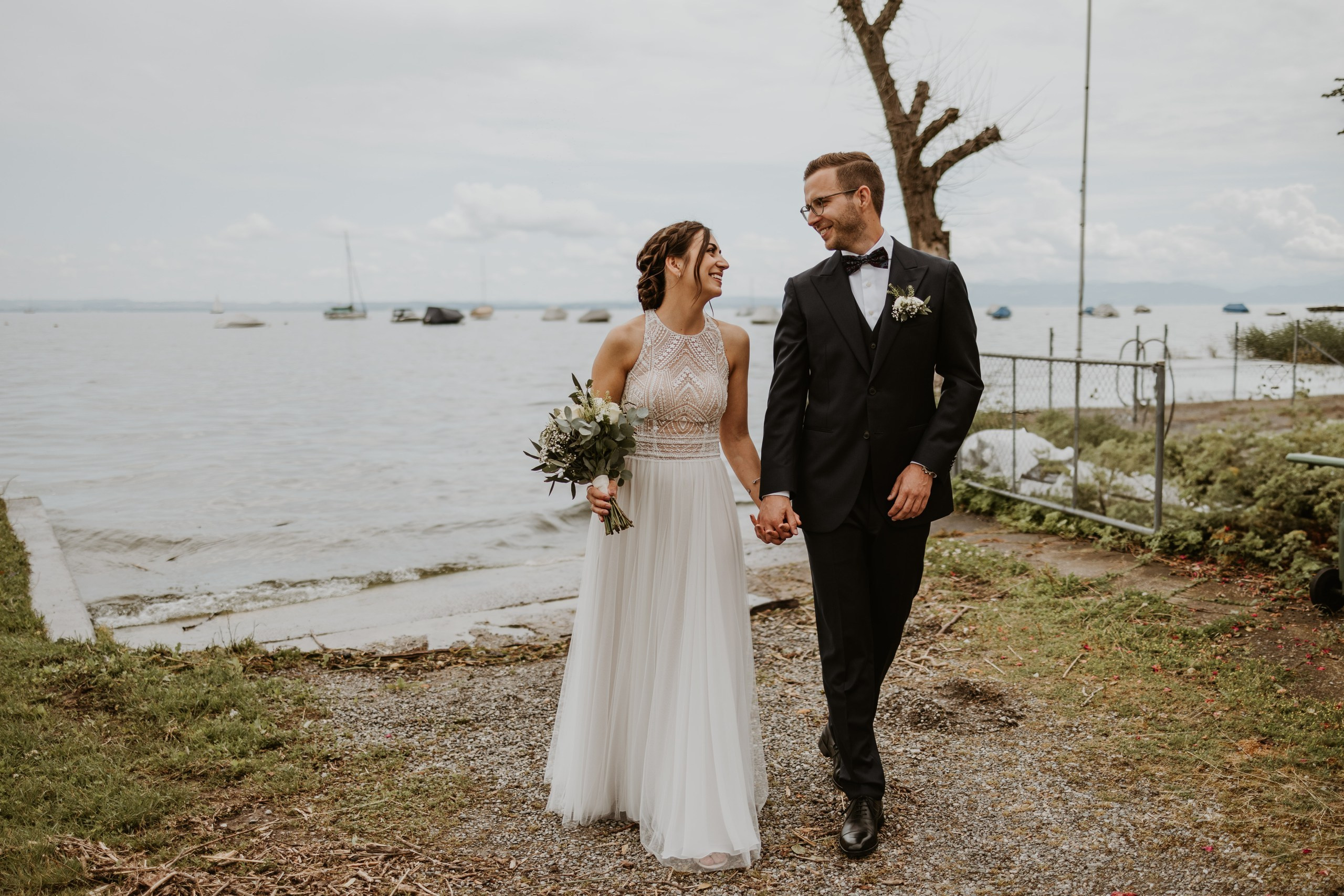 Ganztagesreportage Hochzeit Kesswil am Bodensee, Seegasthof Schiff. Hochzeitsfotografie Schweiz