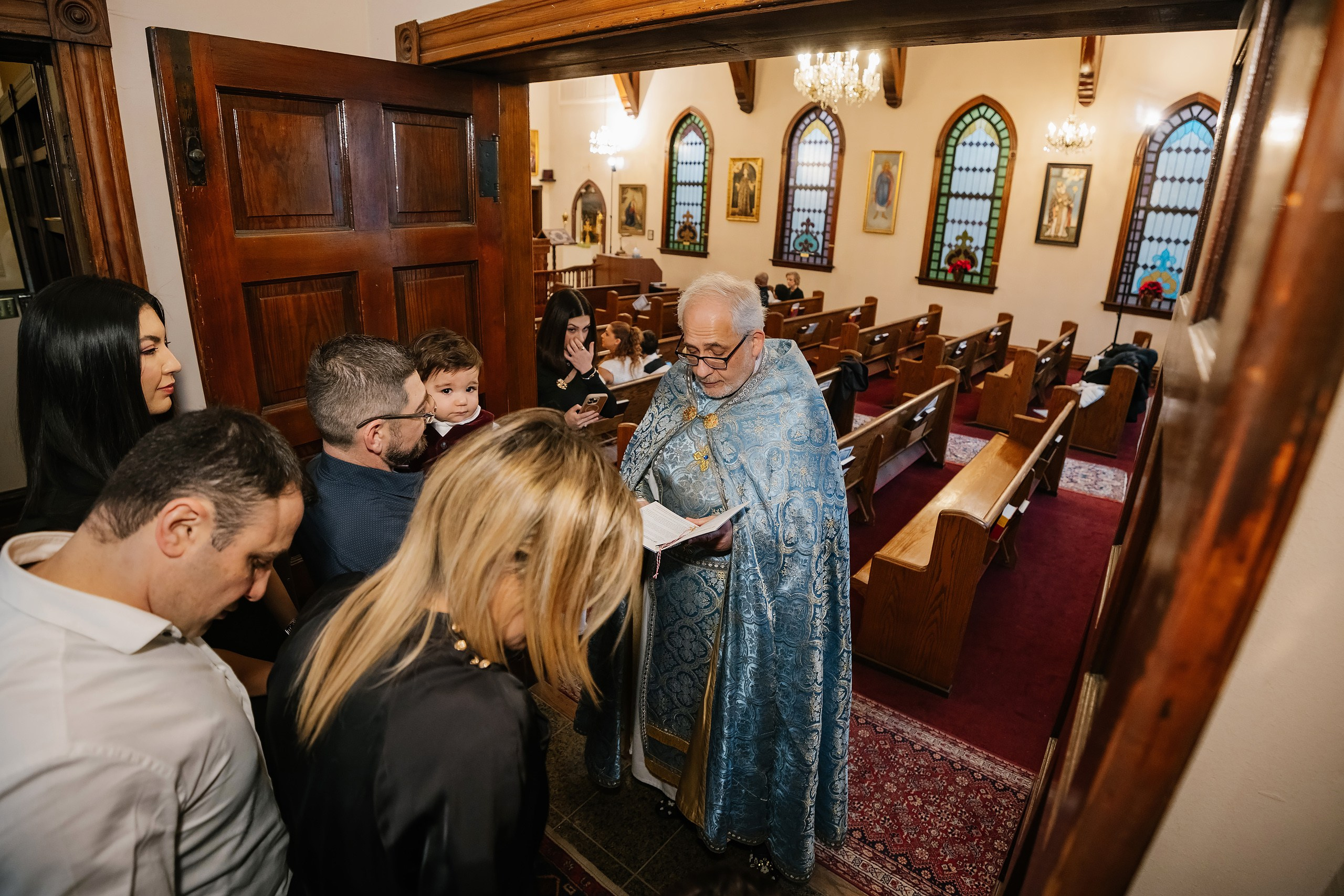 12.13.2025 Christening. Wedding family event photographer in Chicago Nick Yushevich