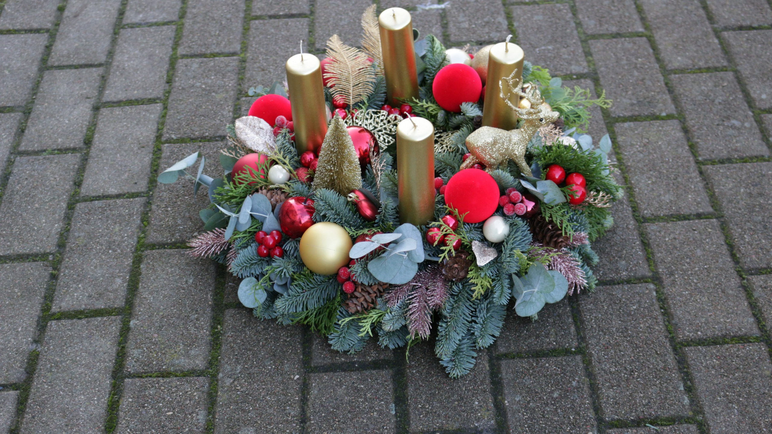 Adventes vainadziņi. Event design, decoration, floristry, gift, Irina Novika, Riga, Latvia