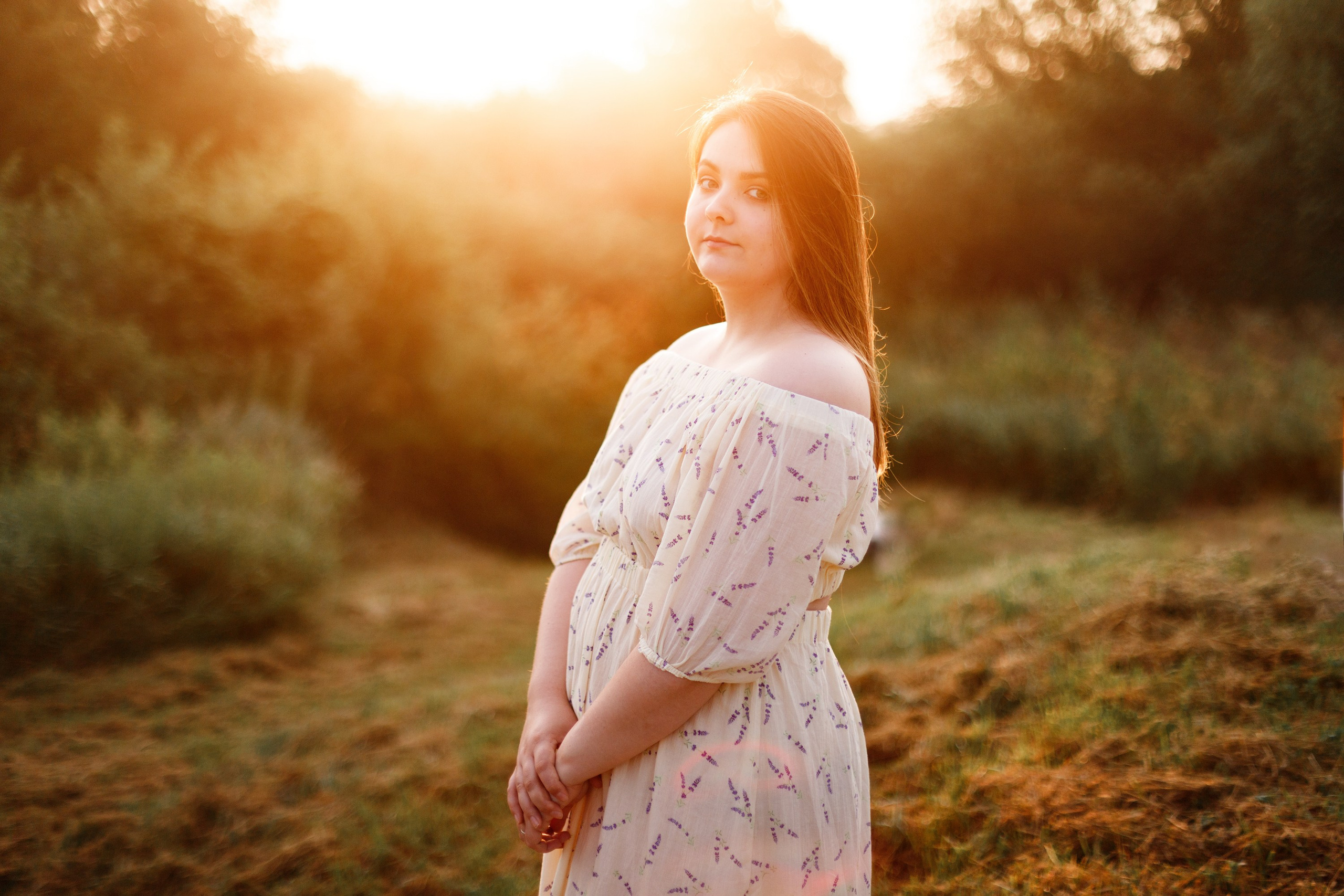 Katya in the field. Kaja | fotograf psów we Wrocławiu