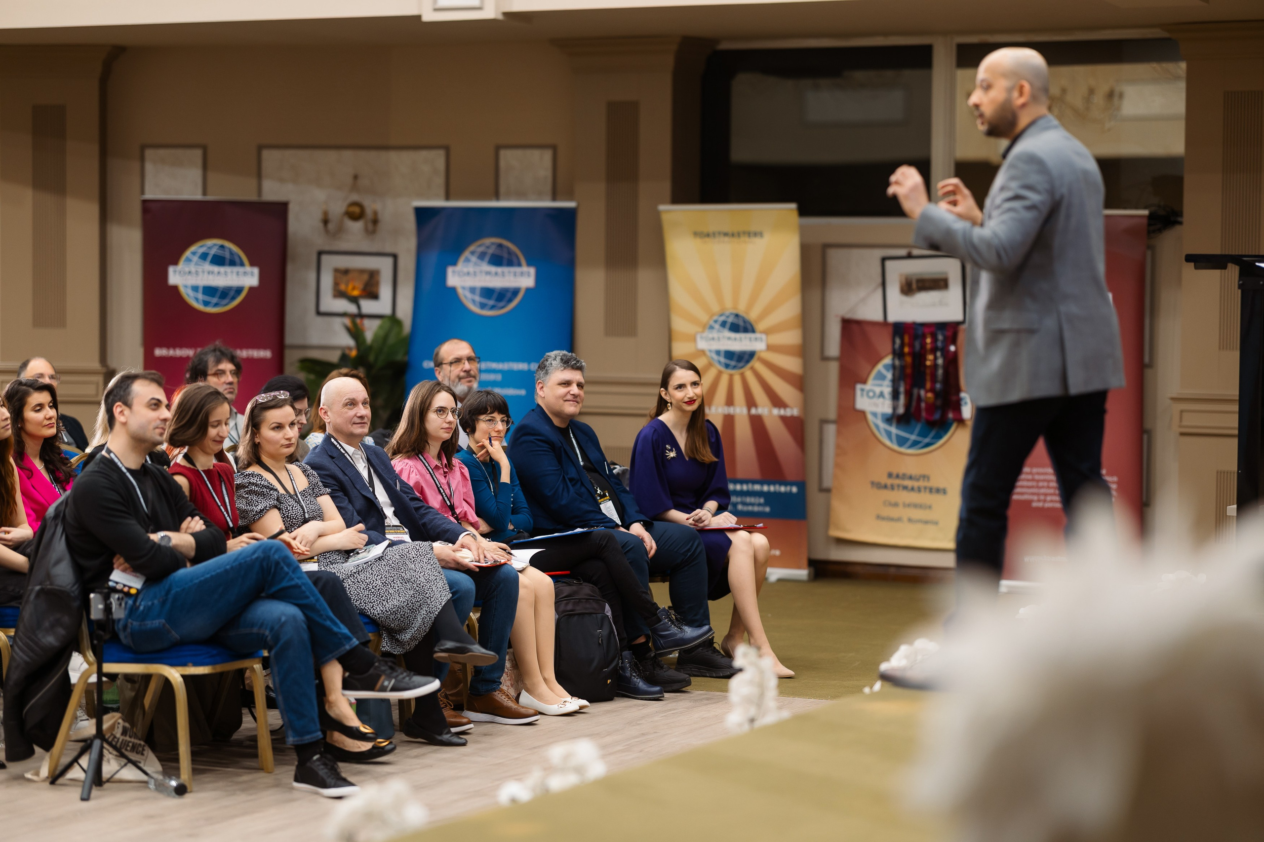 Toastmasters Conference. Marius Ciocan