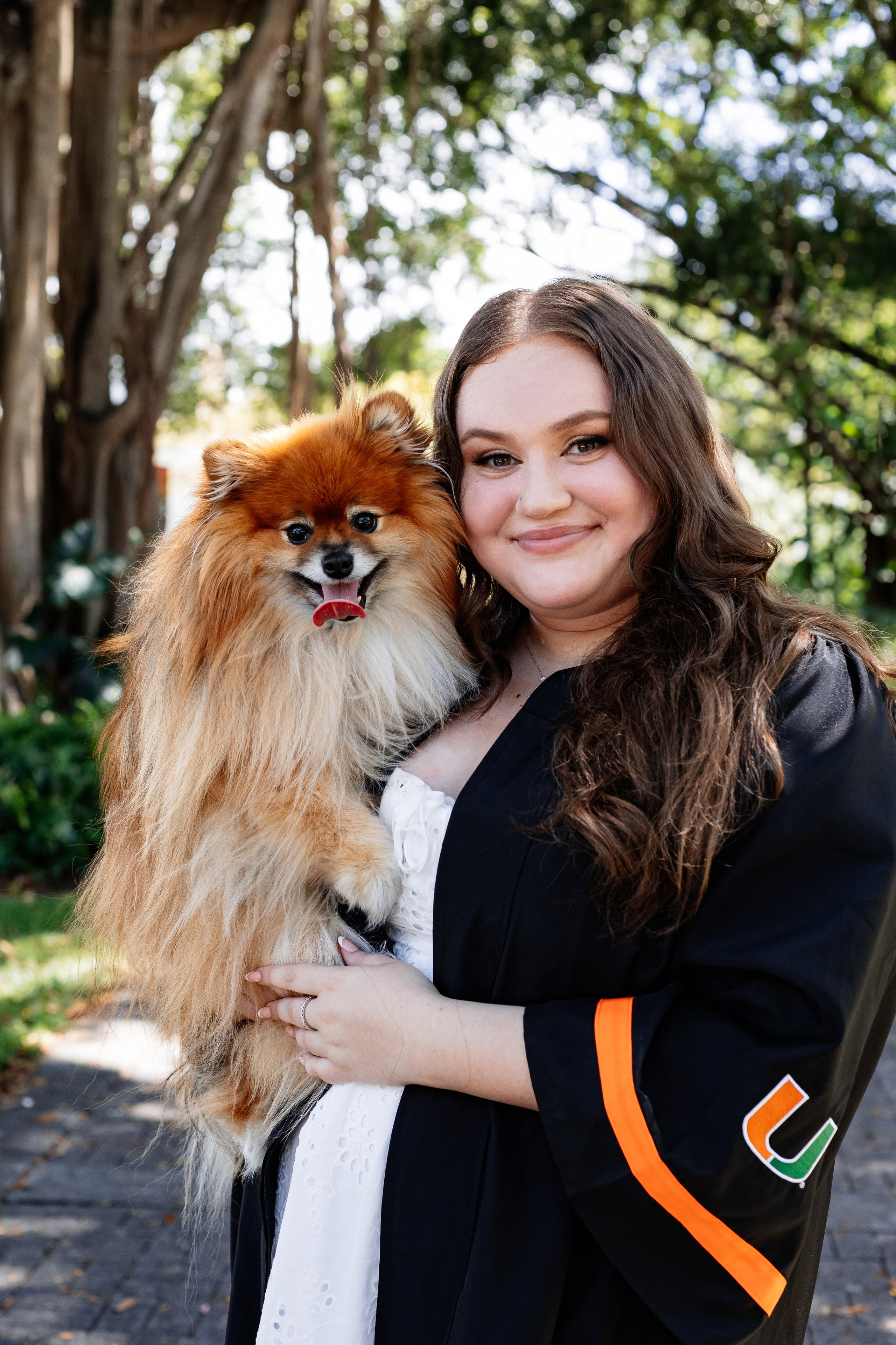 10 Spots For Graduation Photos At University of Miami. Portrait and graduation photographer Marina Simanava
