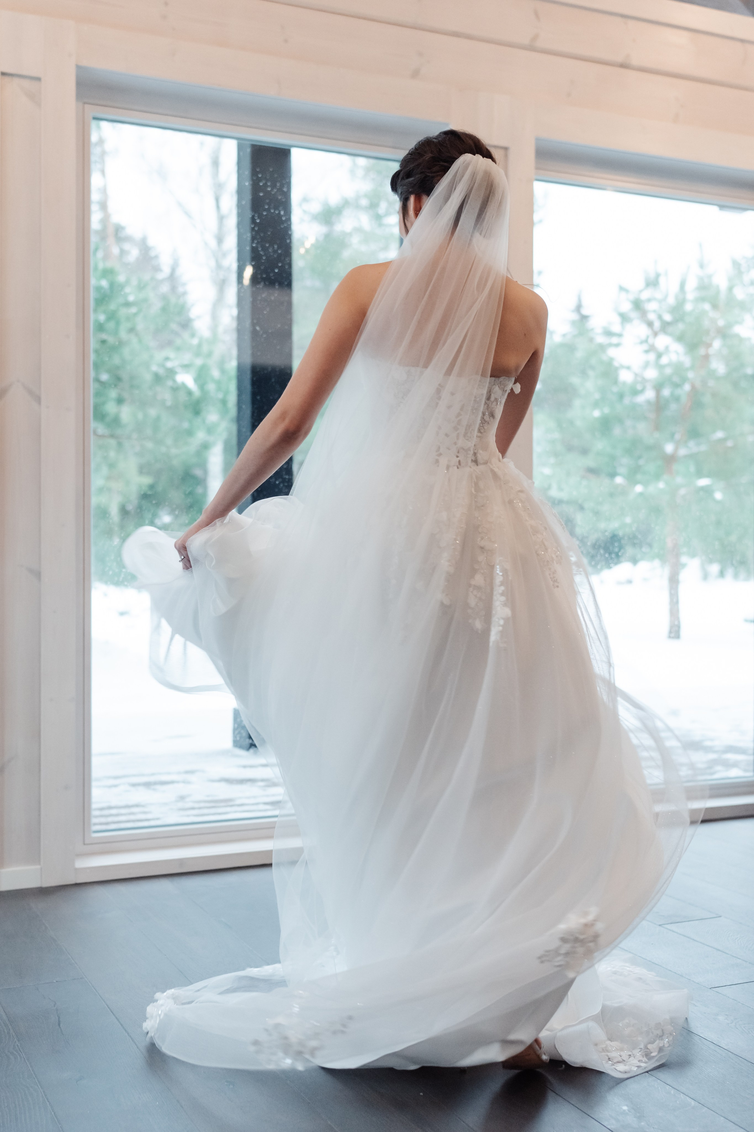 Winter bryllup. Bryllupsfotograf i hele Norge