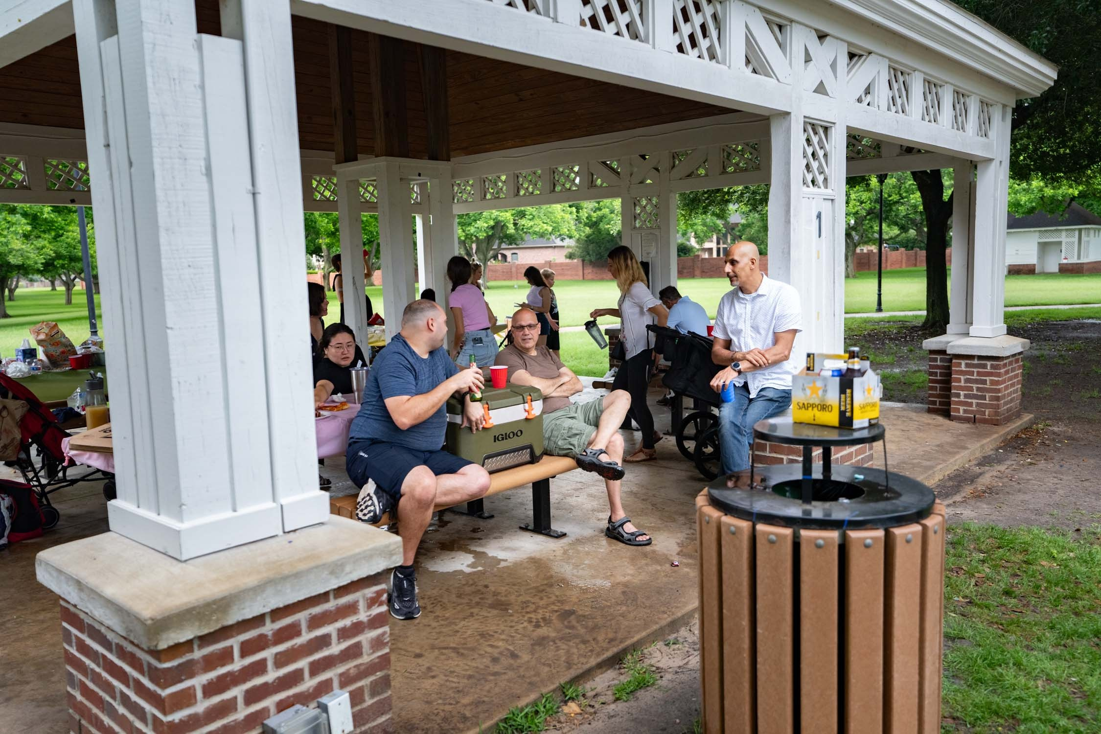 Easter picnic. Photographer Irina Kozhemyakina. Houston