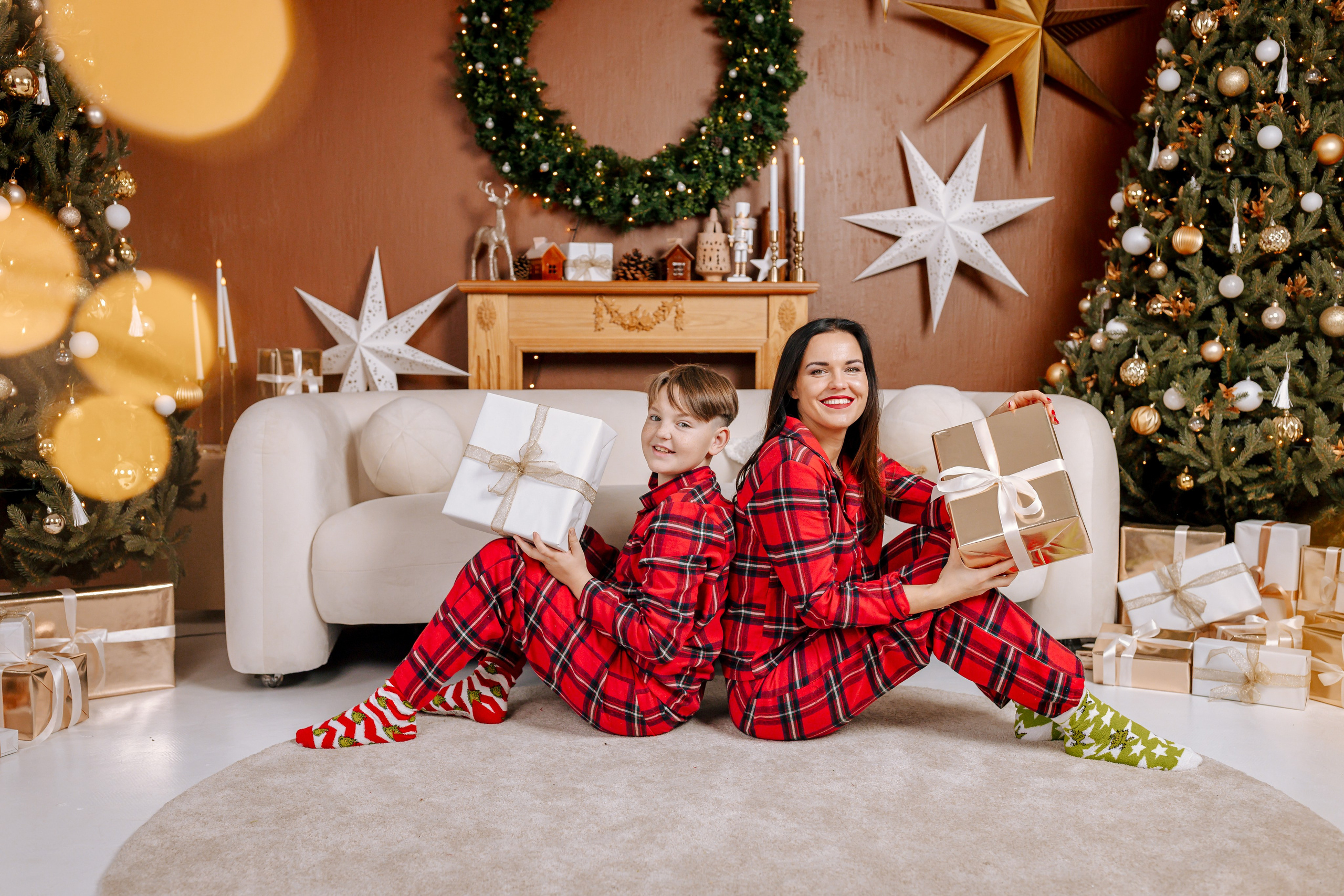 Ziemassvētki studijā. Home