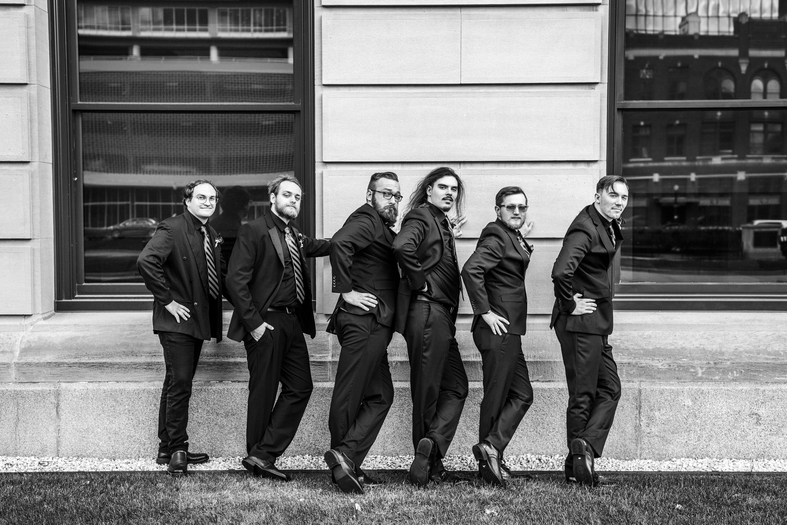 Bold & Dramatic Wedding at The Paper Mill on The Landing | Fort Wayne Wedding Photographer. Alexandria Danielle Photography | Fort Wayne & Indianapolis Wedding Photographer