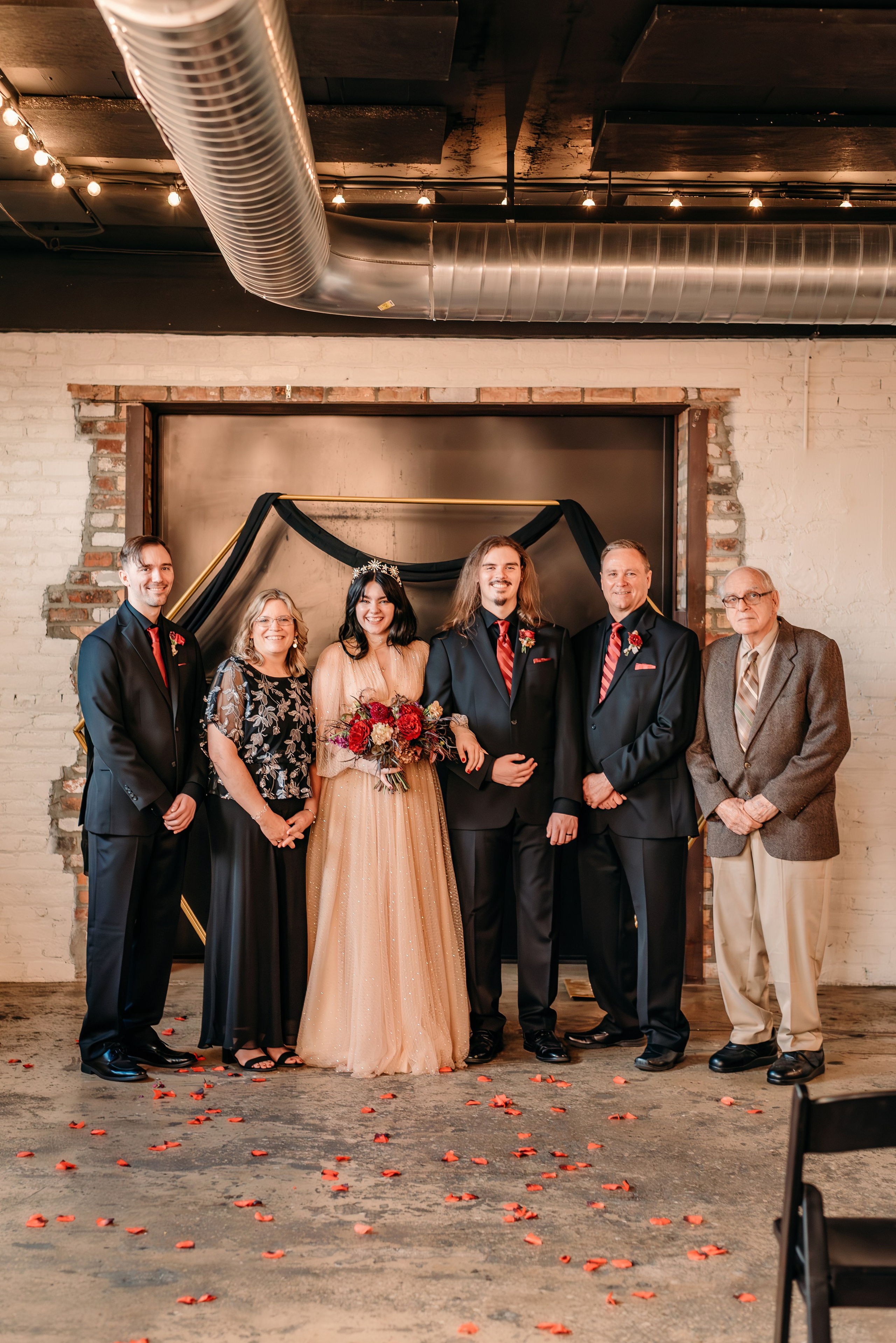 Bold & Dramatic Wedding at The Paper Mill on The Landing | Fort Wayne Wedding Photographer. Alexandria Danielle Photography | Fort Wayne & Indianapolis Wedding Photographer
