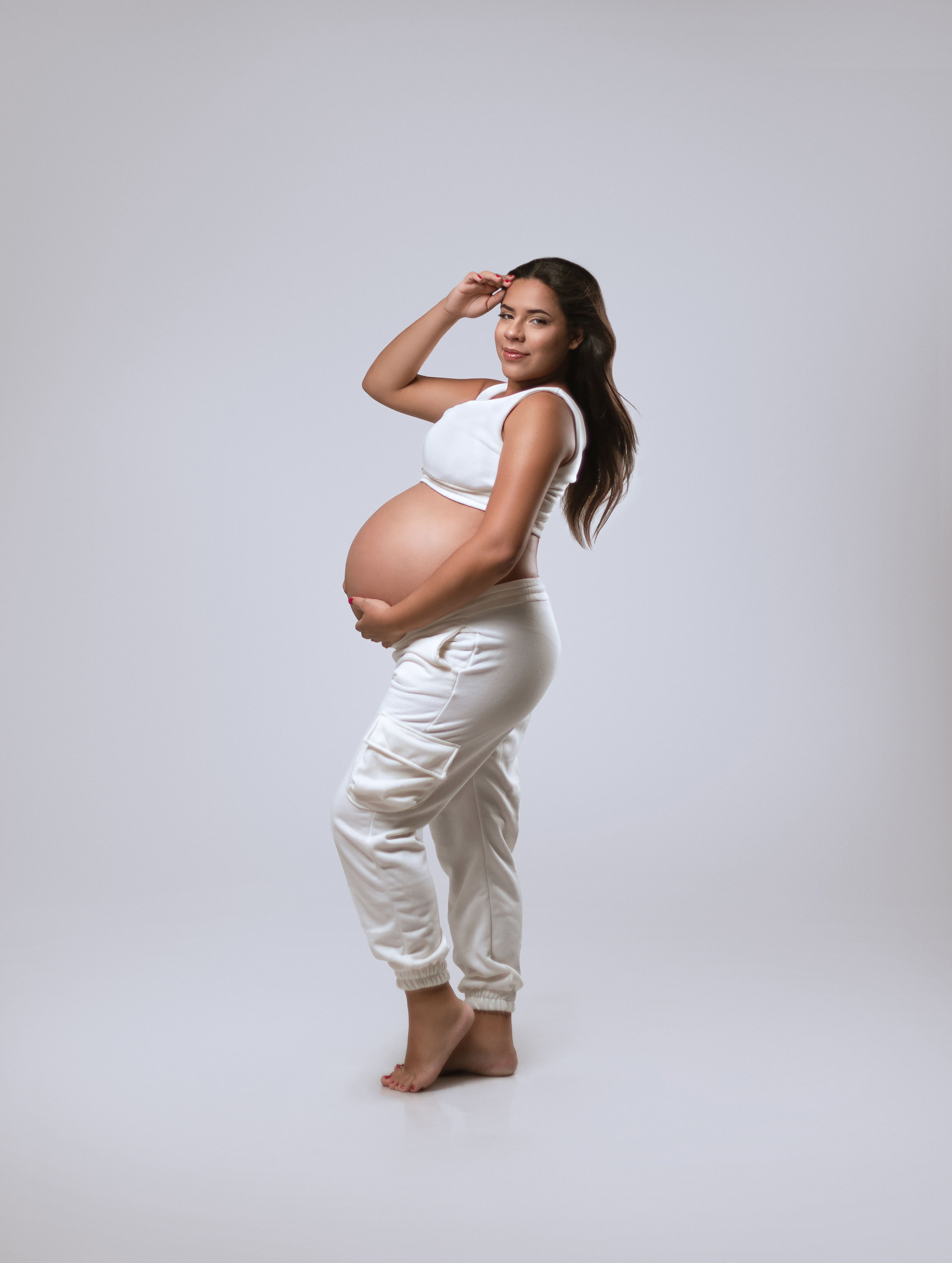 Ensaio de Gestante em Estúdio | Zona Norte SP. Fotógrafa em são paulo — Fotos Autênticas