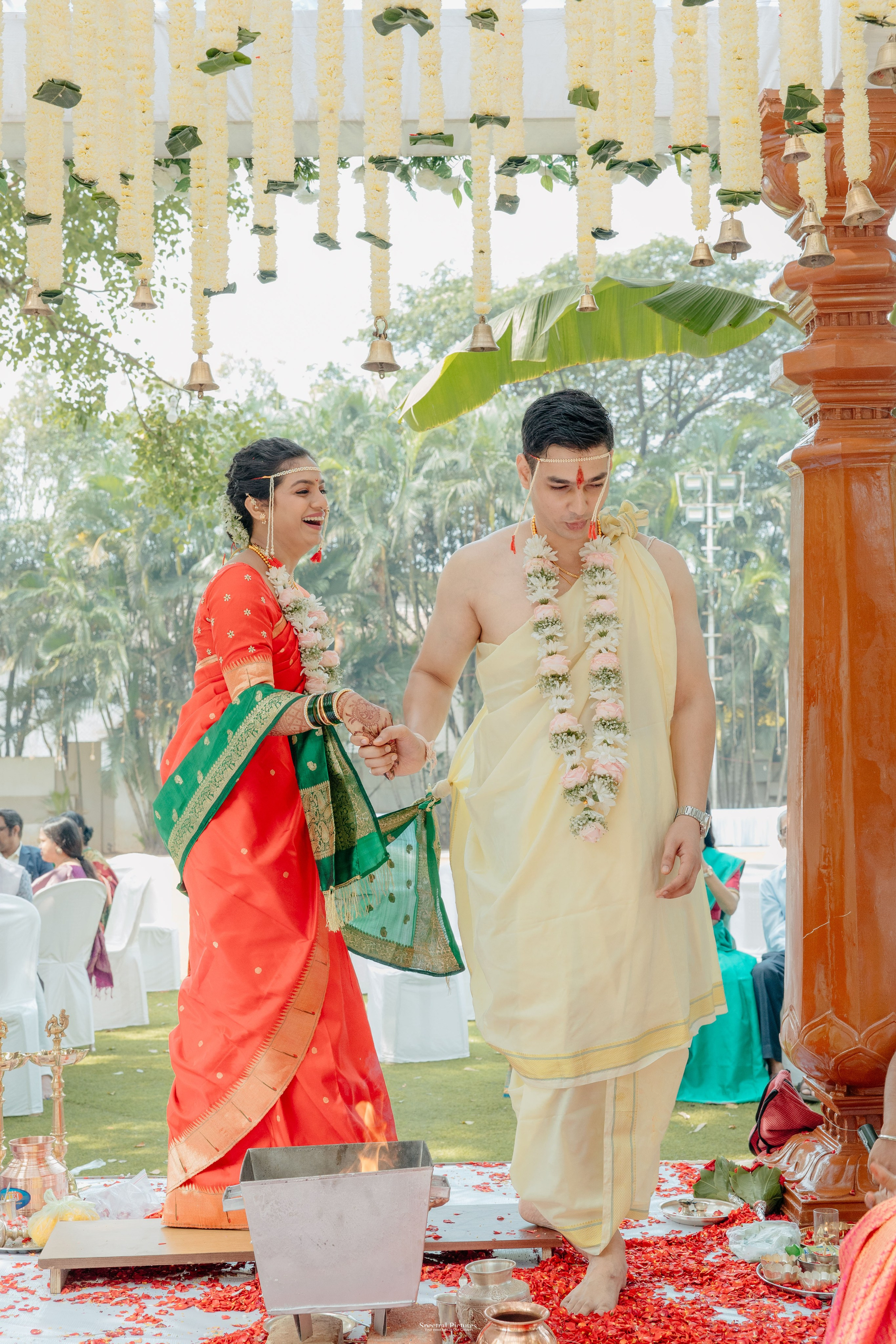 “Just Outside That Class…” | Vedanti & Omkar