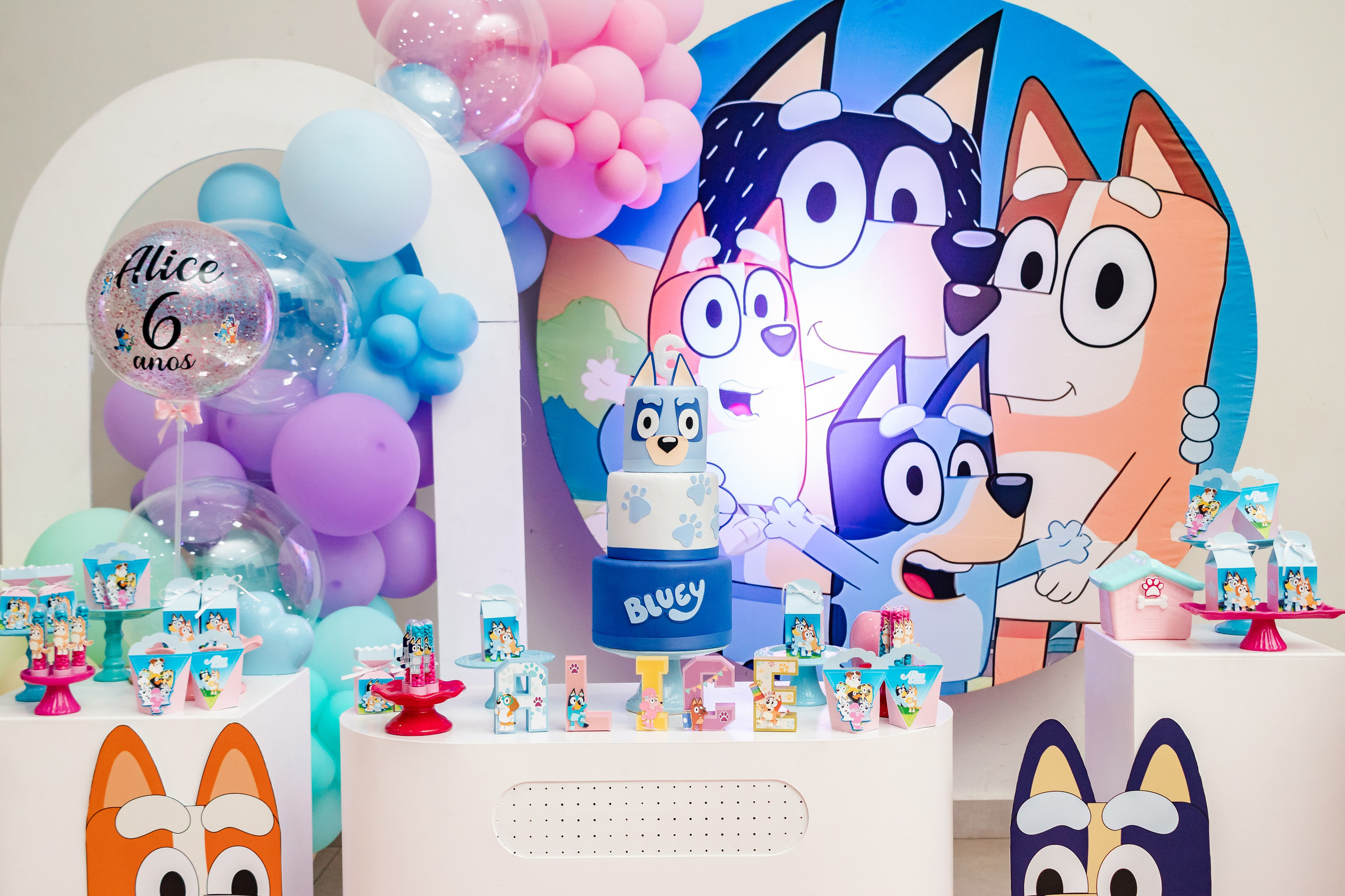 Alice — Aniversário 6 anos. Principal