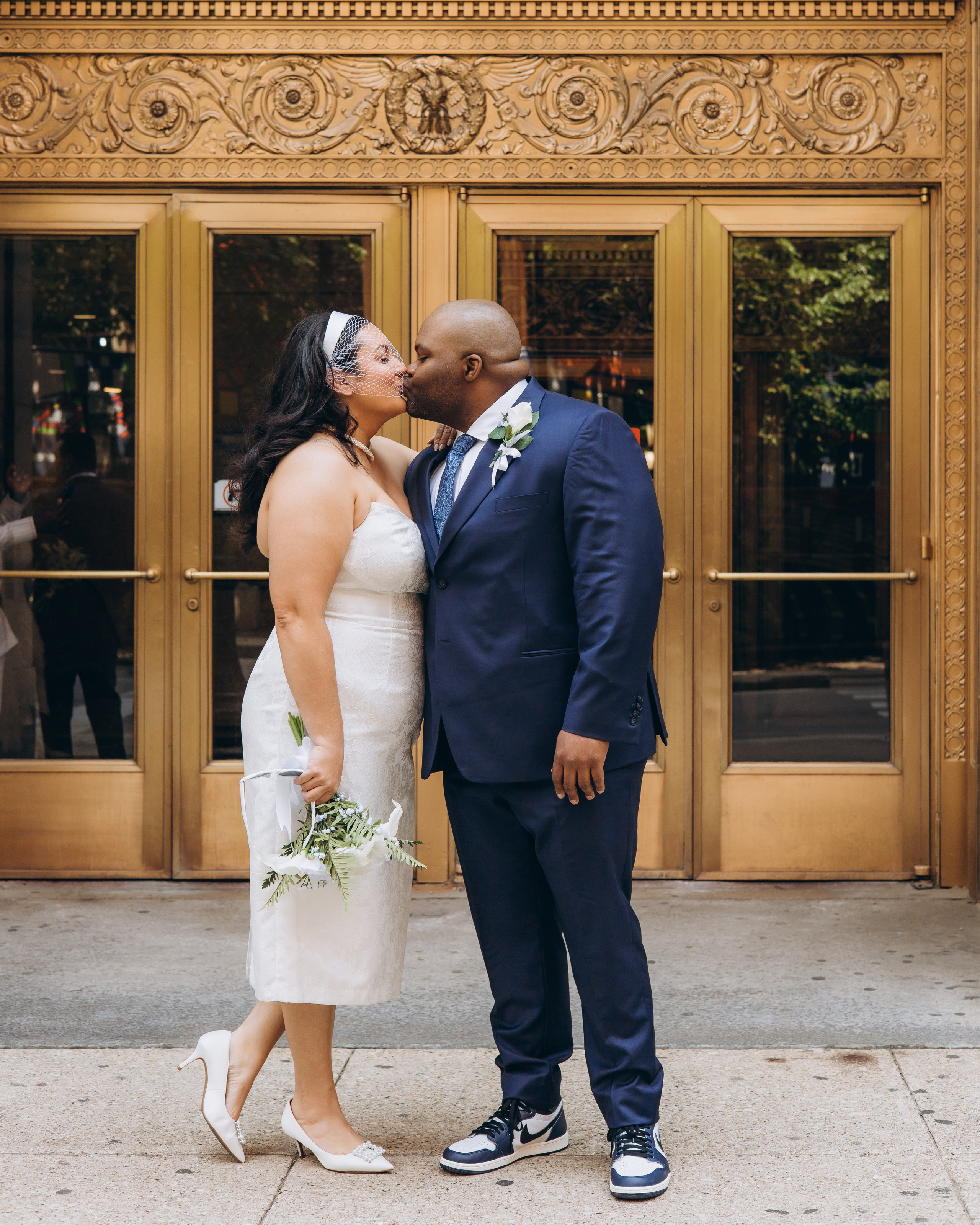 Intimate City Elopement in Downtown Chicago
