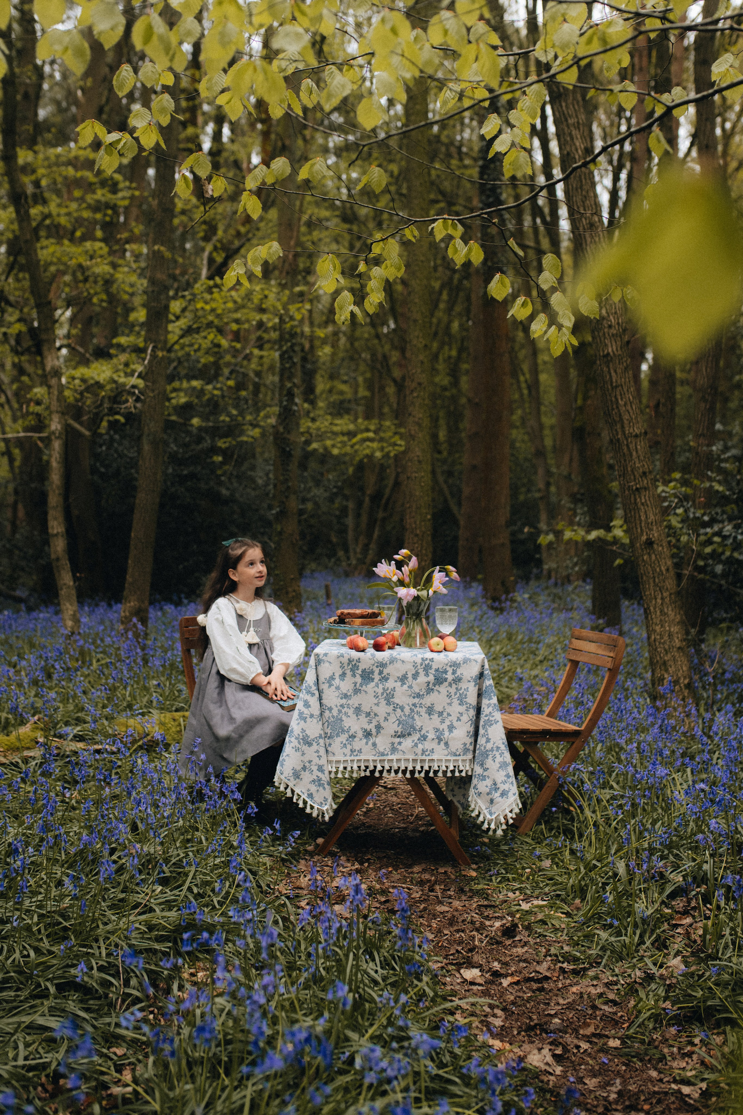 Bluebell family session. Tania Gandrabur, photographer in West Midlands, England