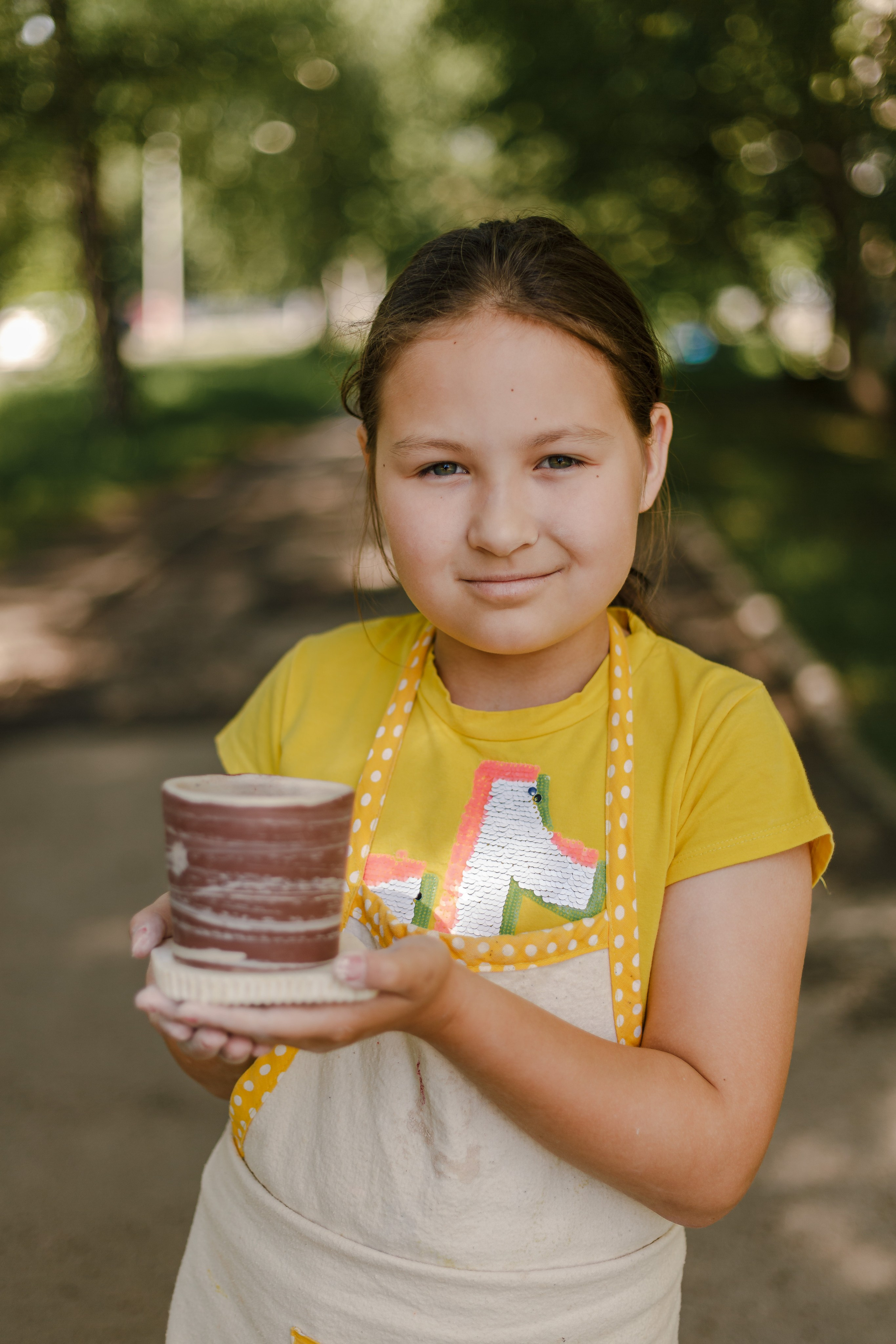 Campamento de verano infantil del taller de cerámica. Fotógrafo de retrato, familia y reportajes en Valencia | España | Europa Vitalii Lumier