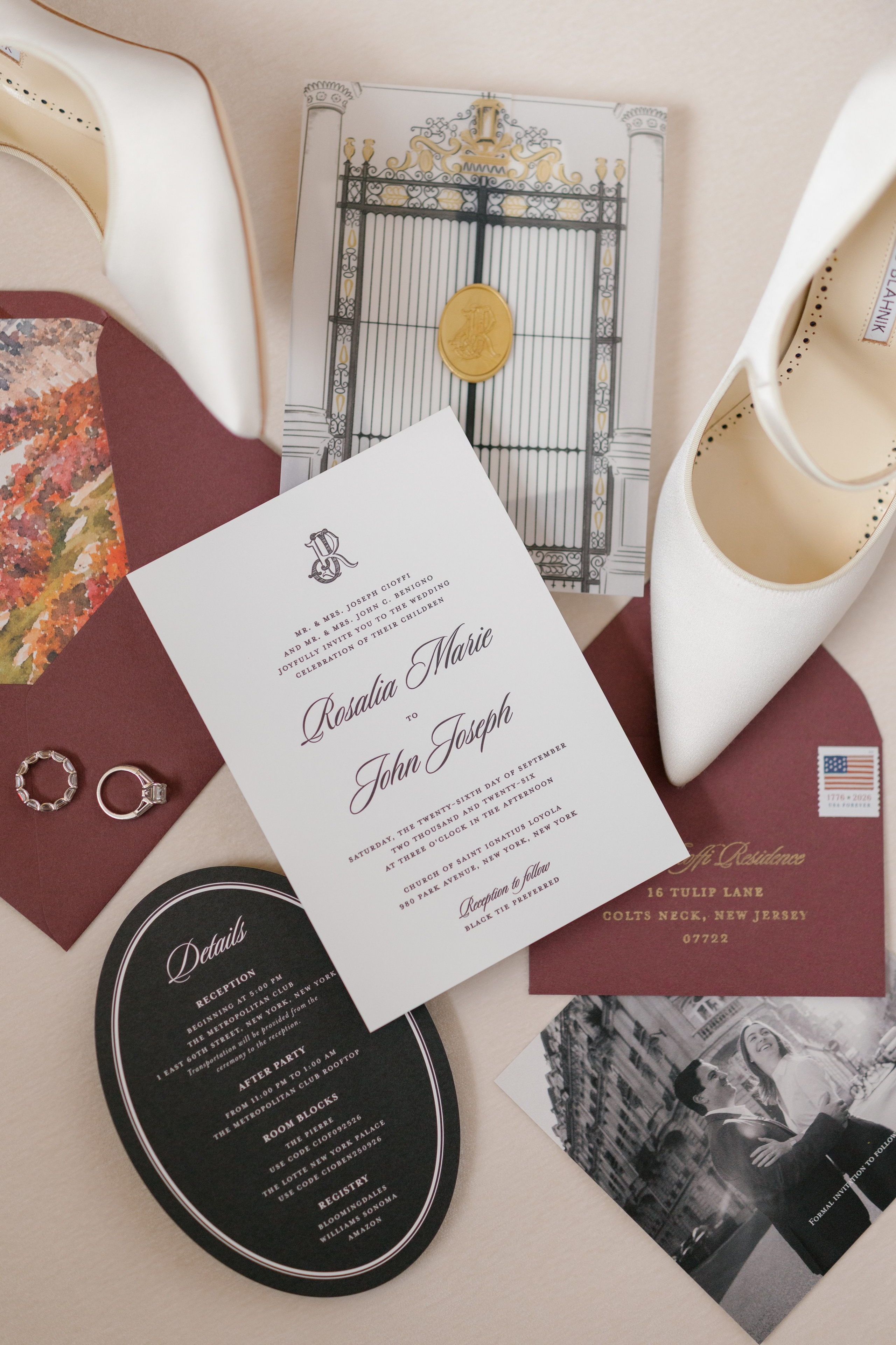 Rosalia and John. Wedding photographer and videographer New York | New Jersey
