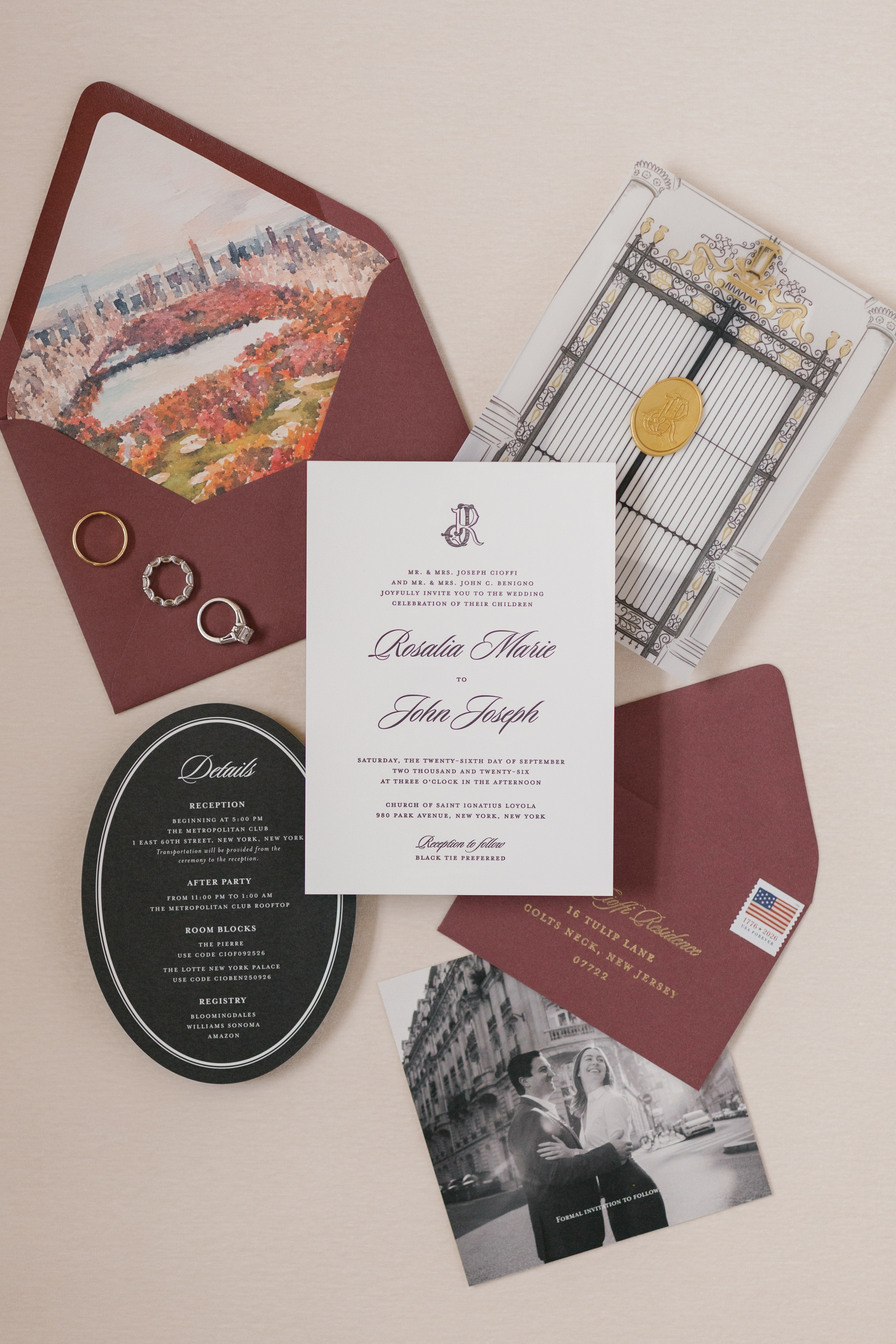 Rosalia and John. Wedding photographer and videographer New York | New Jersey