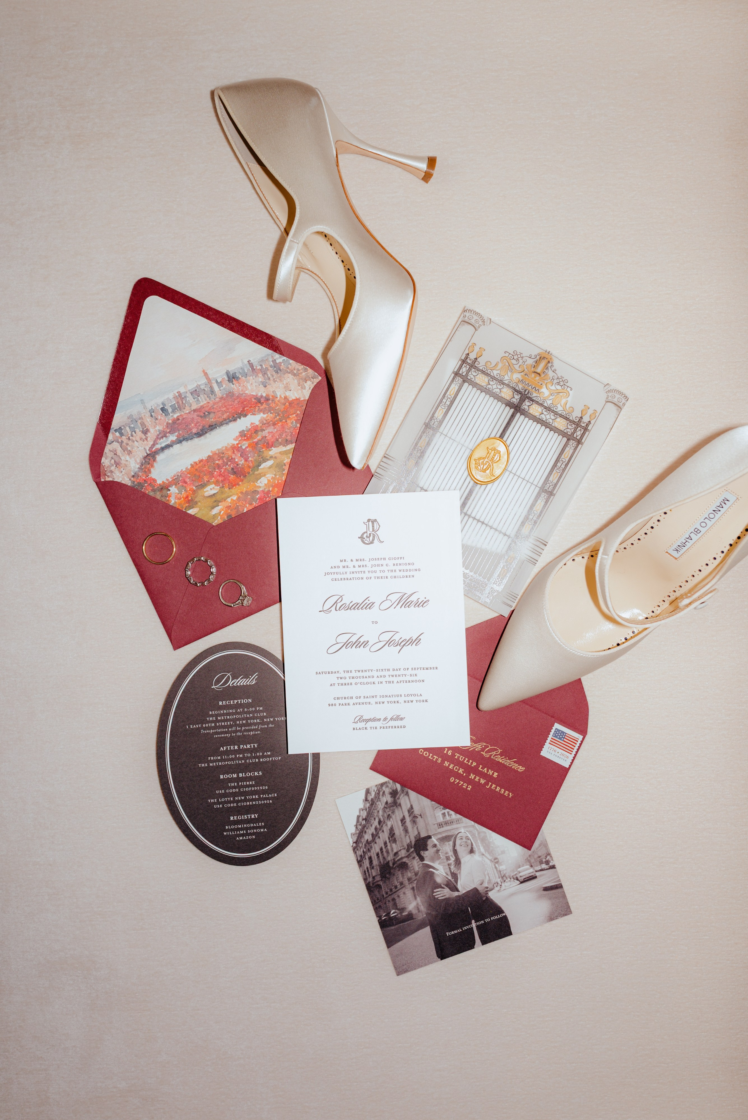 Rosalia and John. Wedding photographer and videographer New York | New Jersey
