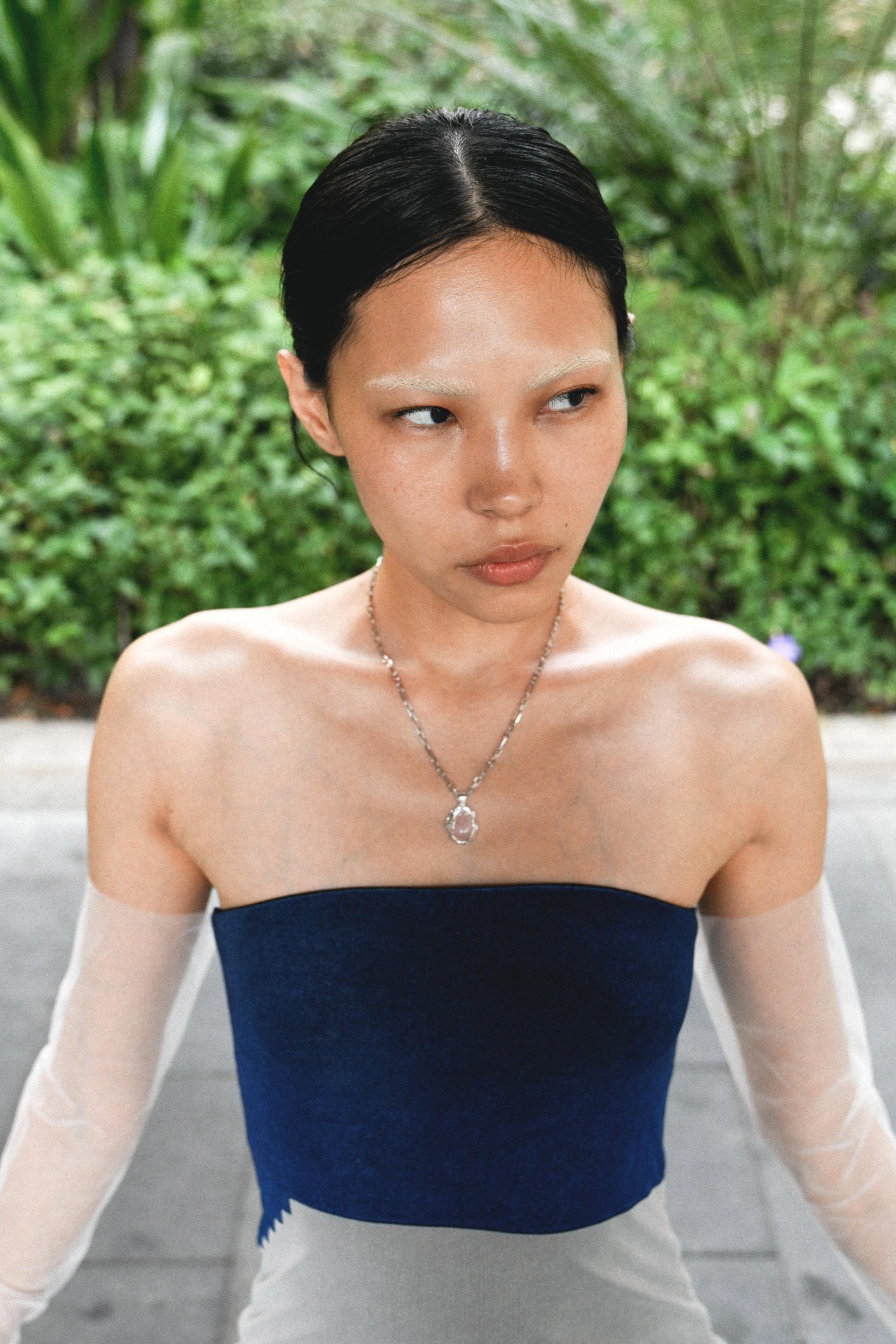 Street for Wiktoria Tao jewelry. Stylist