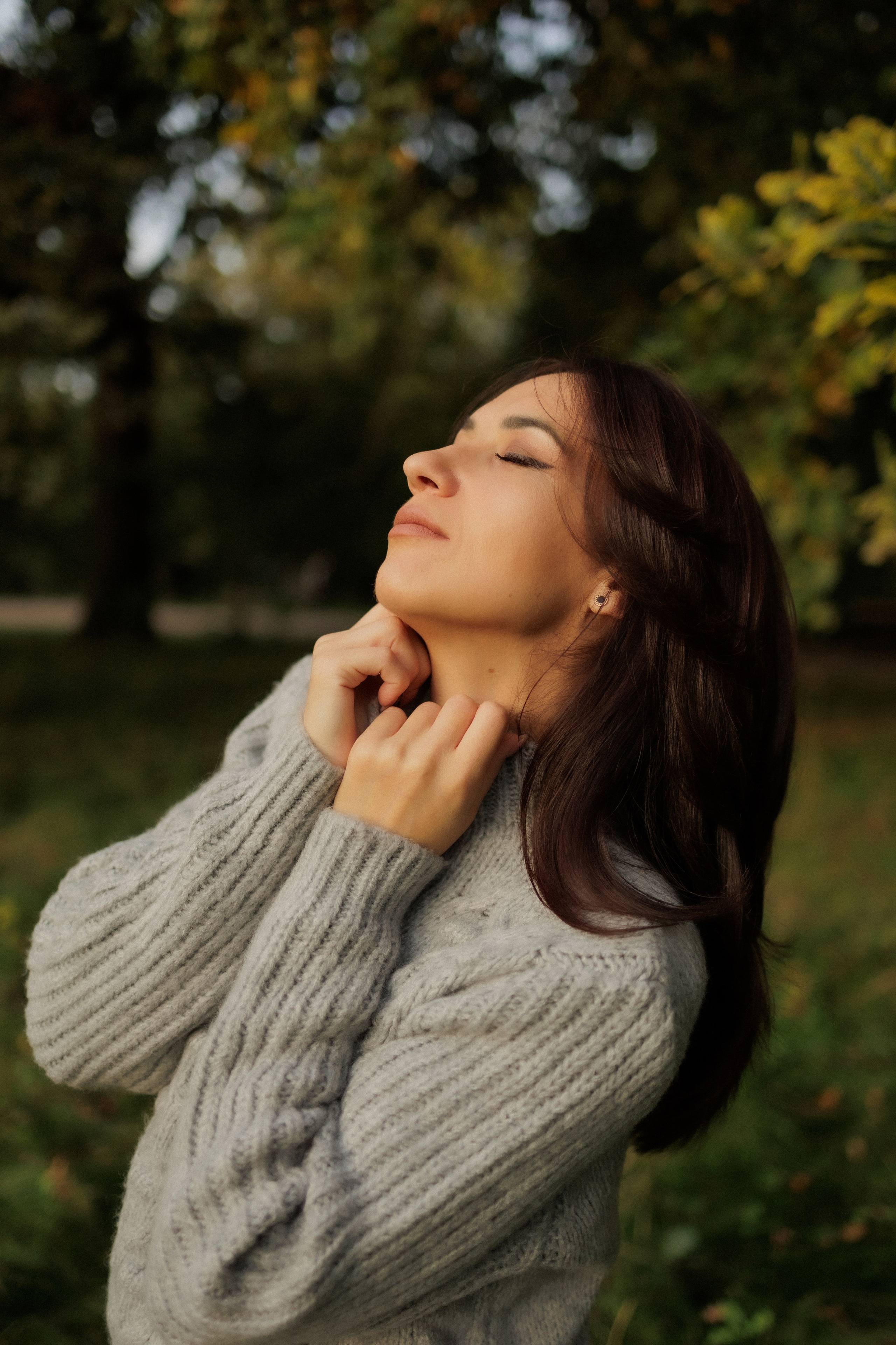 Natural Serenity. Outdoor Portrait Session in Soft Light | Gentle. Timeless Aesthetic. Kristina Kozheltsova- Soulful Portrait&Lifestyle&Love Story Photographer in Leipzig, Germany