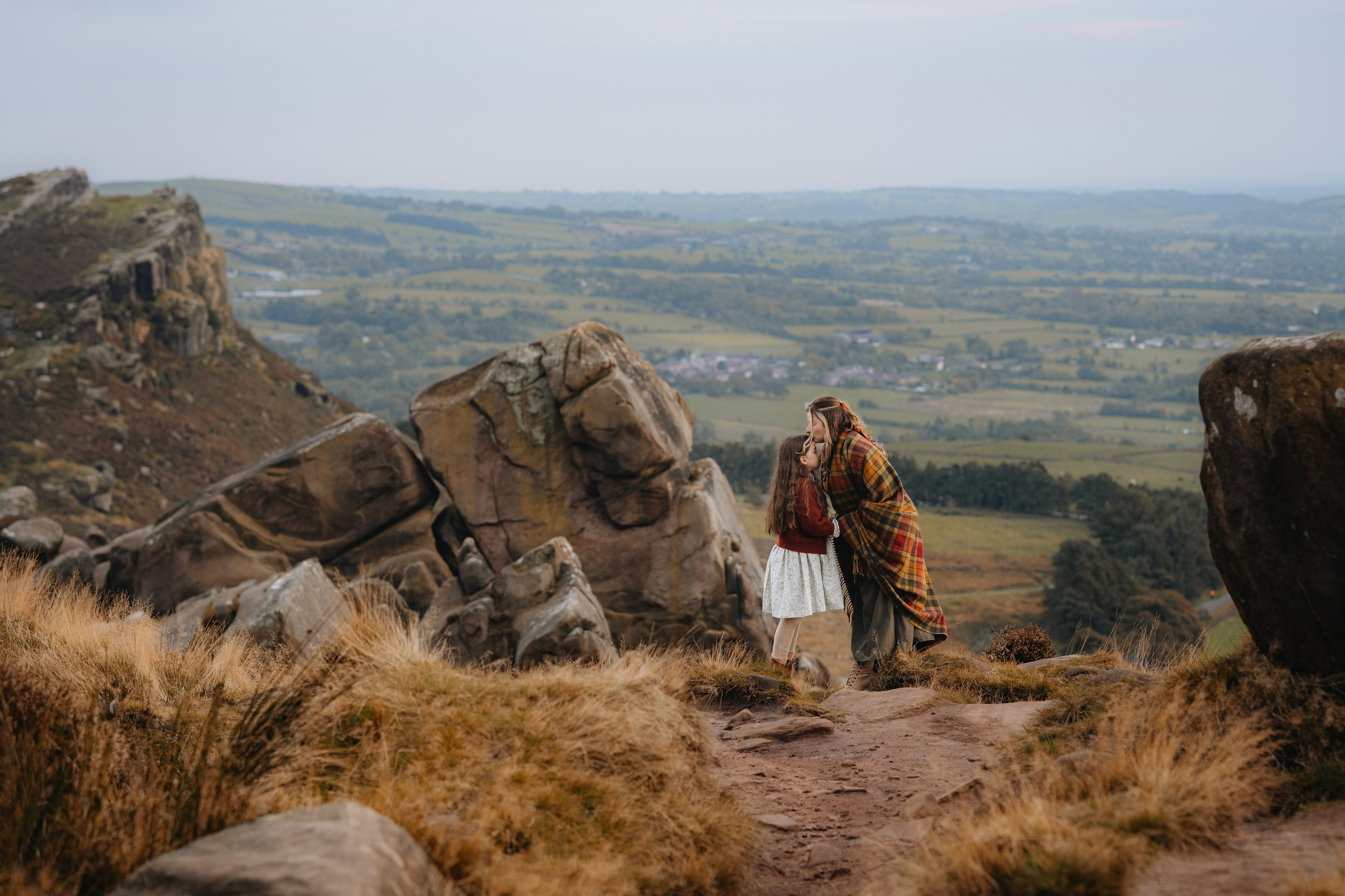 Mommy and me, Peak District. Tania Gandrabur, photographer in West Midlands, England