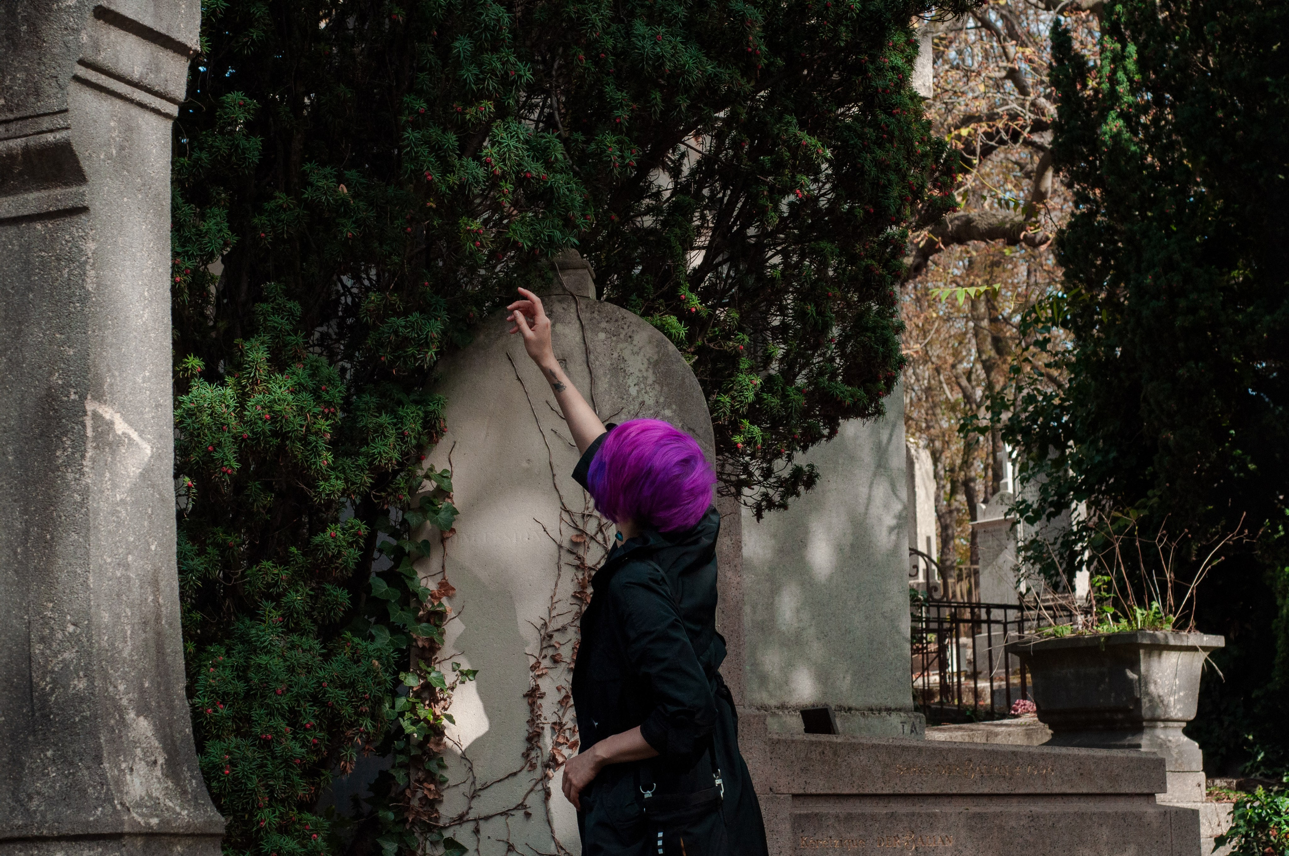 Фотосессия на Пер-Лашез. Фотограф в Париже Полина Осипова