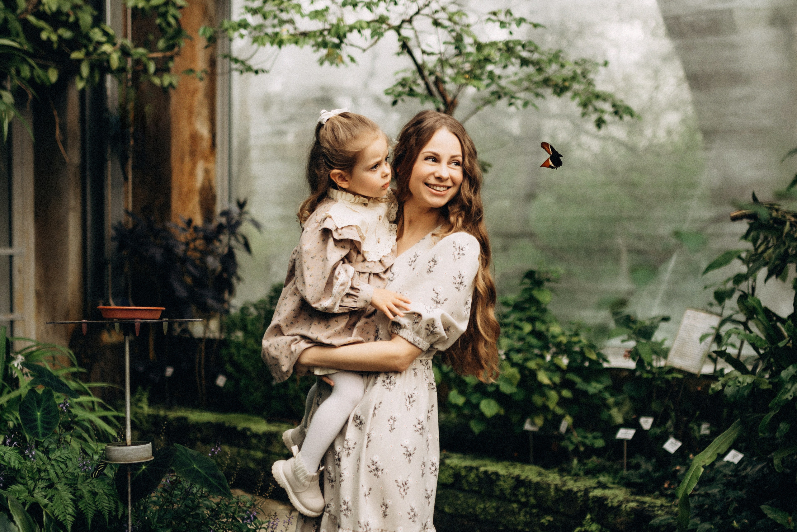 The story in the greenhouse. Семейный фотограф Лейпциг, Германия