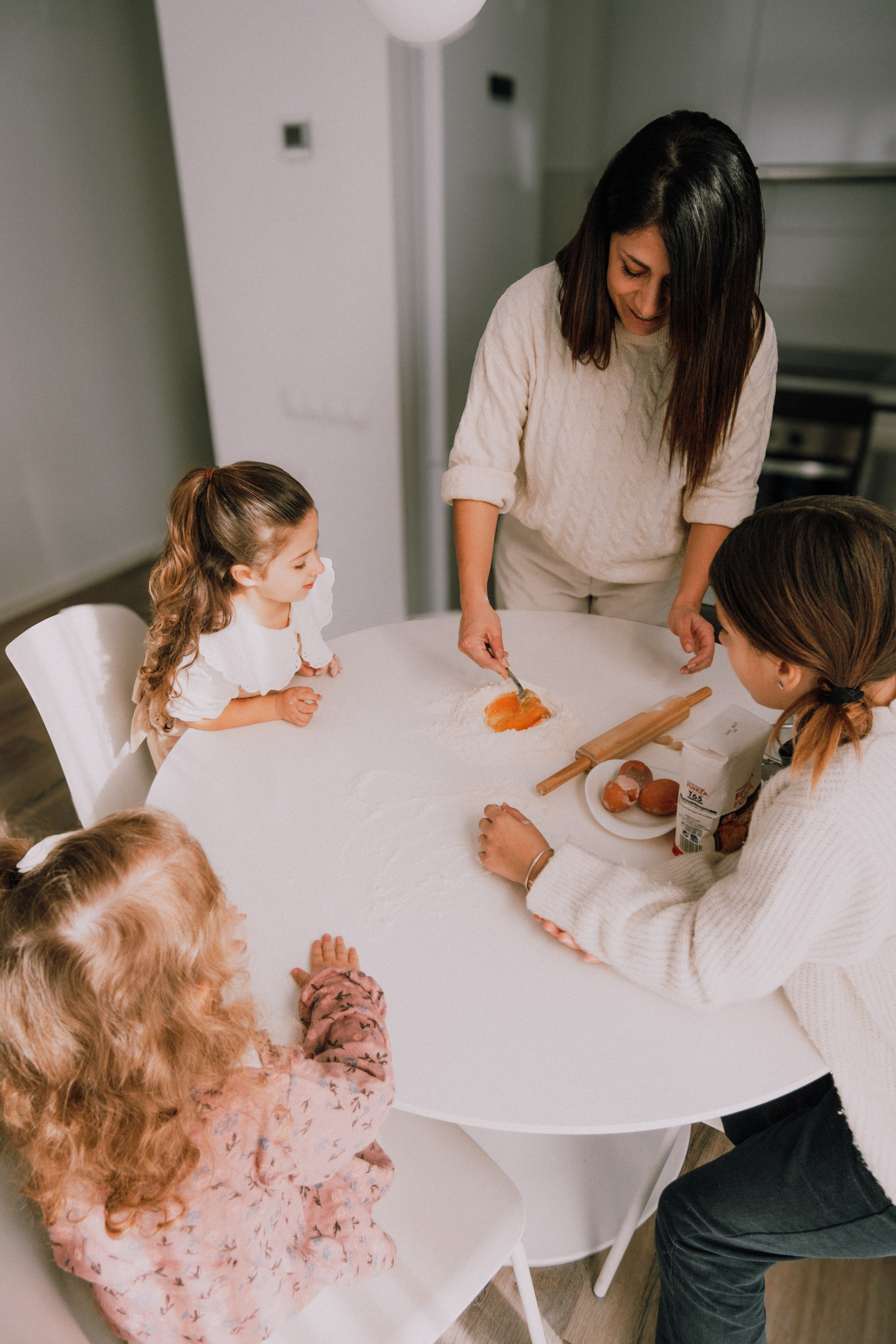 Clase magistral de cocina de pasta. Fotografía profesional en Calafell - Elena Medvedeva